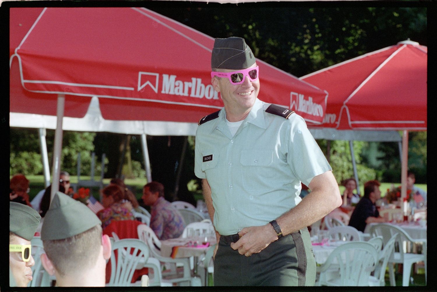 Fotografie: Partnerschaftsabend Deutsch-Amerikanisches Volksfest im Harnack House in Berlin-Dahlem