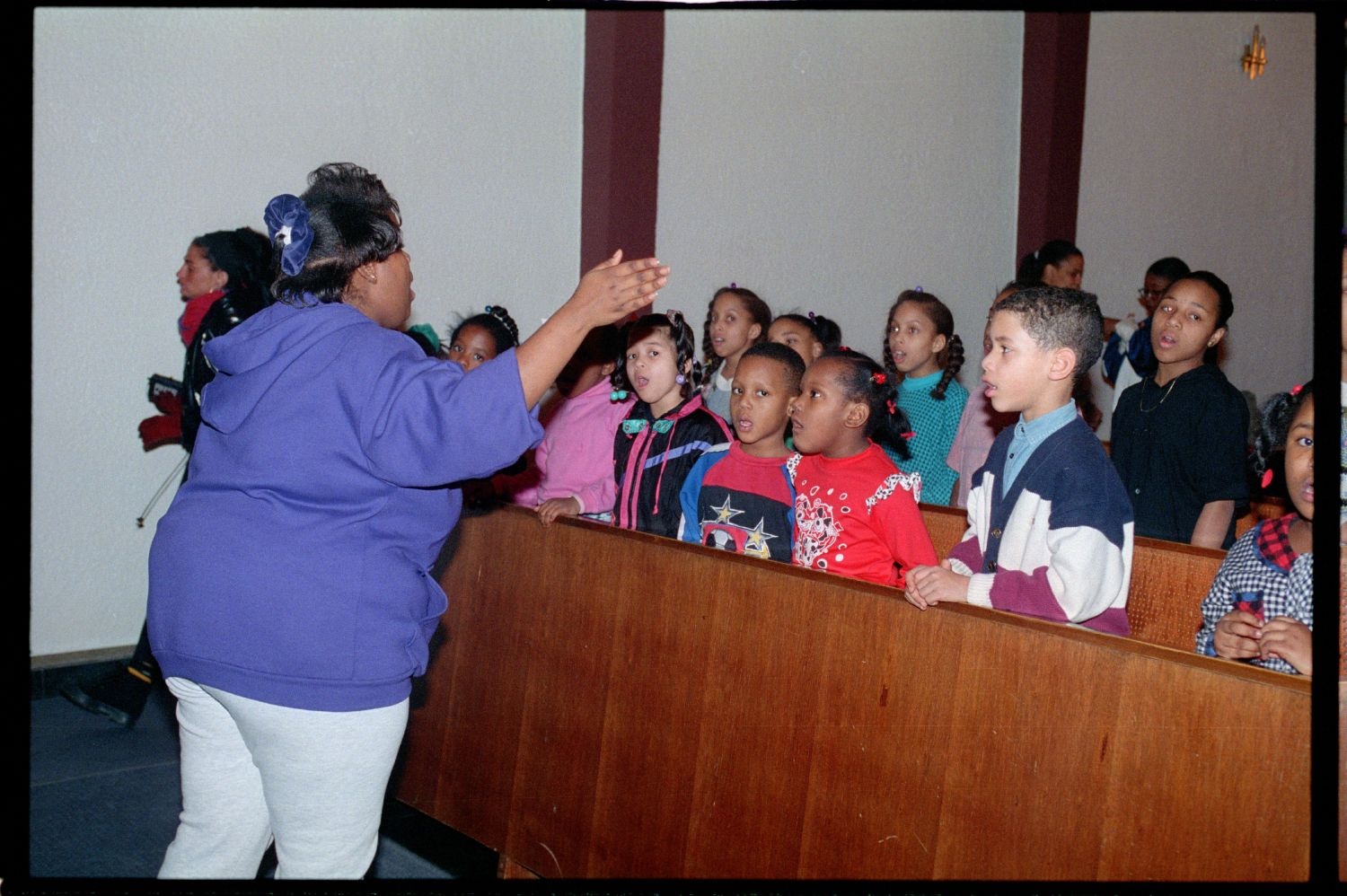 Fotografie: Gospel Choir der American Community Chapel der U.S. Army Berlin in Berlin-Dahlem