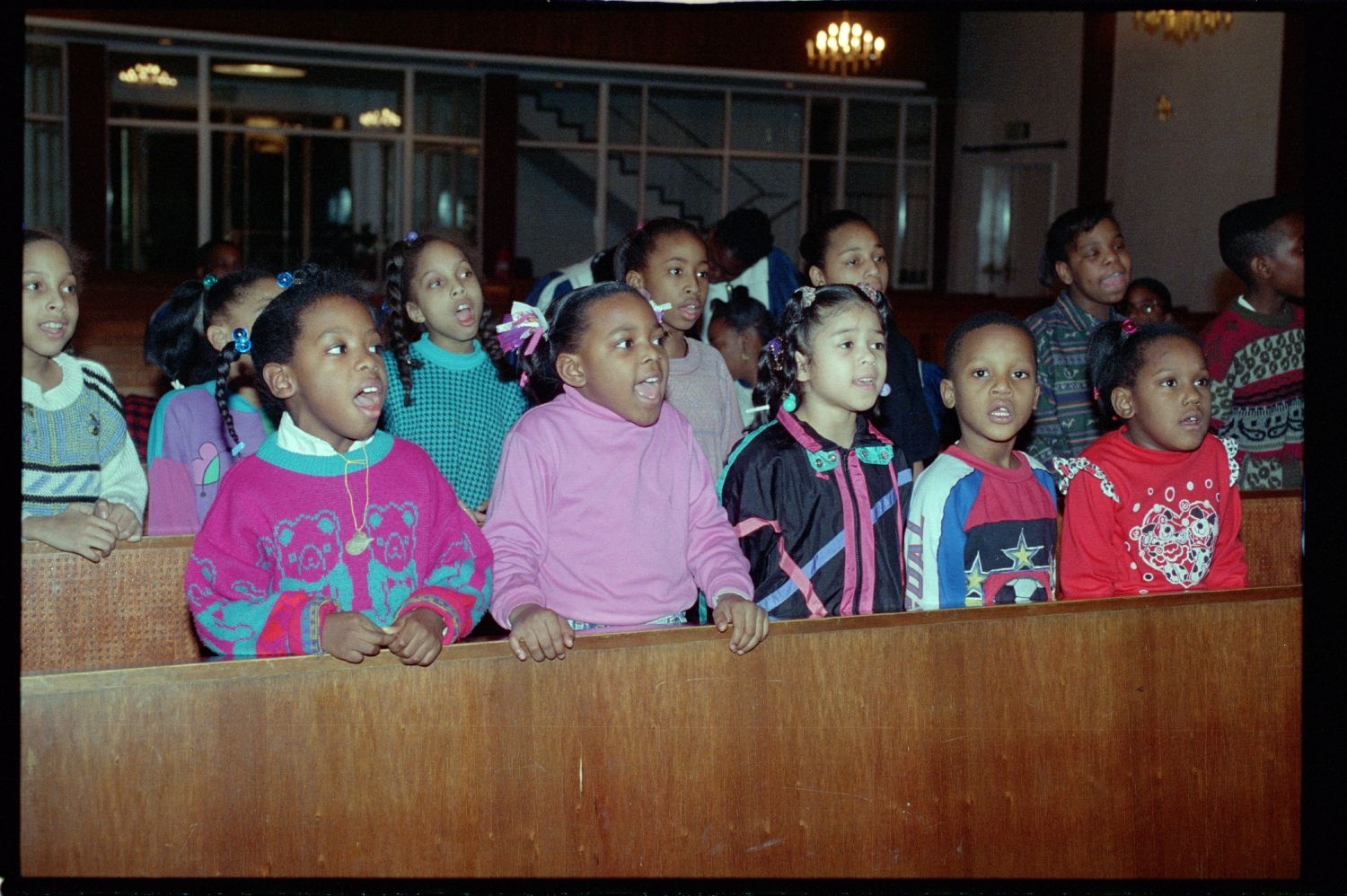 Fotografie: Gospel Choir der American Community Chapel der U.S. Army Berlin in Berlin-Dahlem