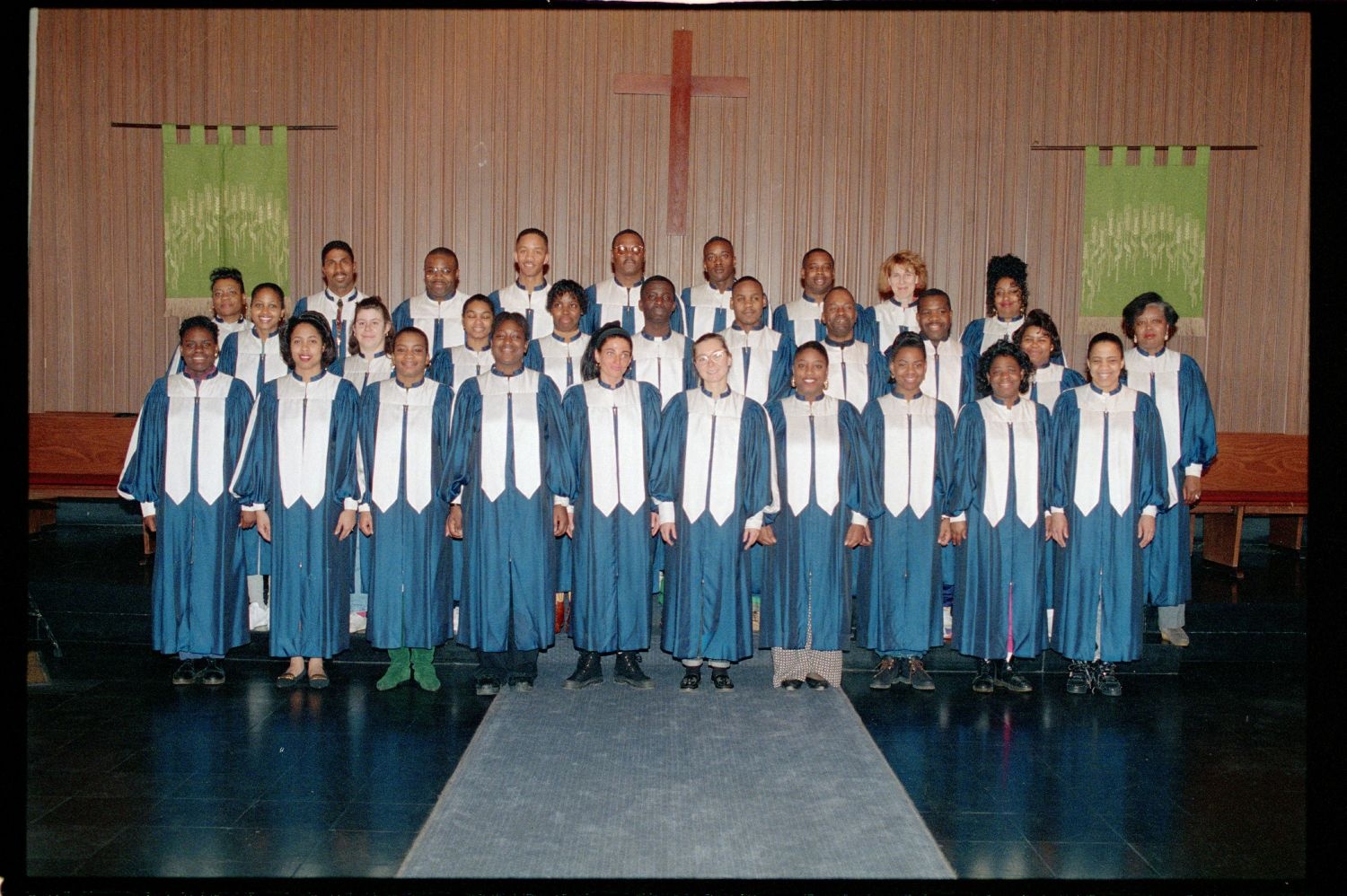 Fotografie: Gospel Choir der American Community Chapel der U.S. Army Berlin in Berlin-Dahlem