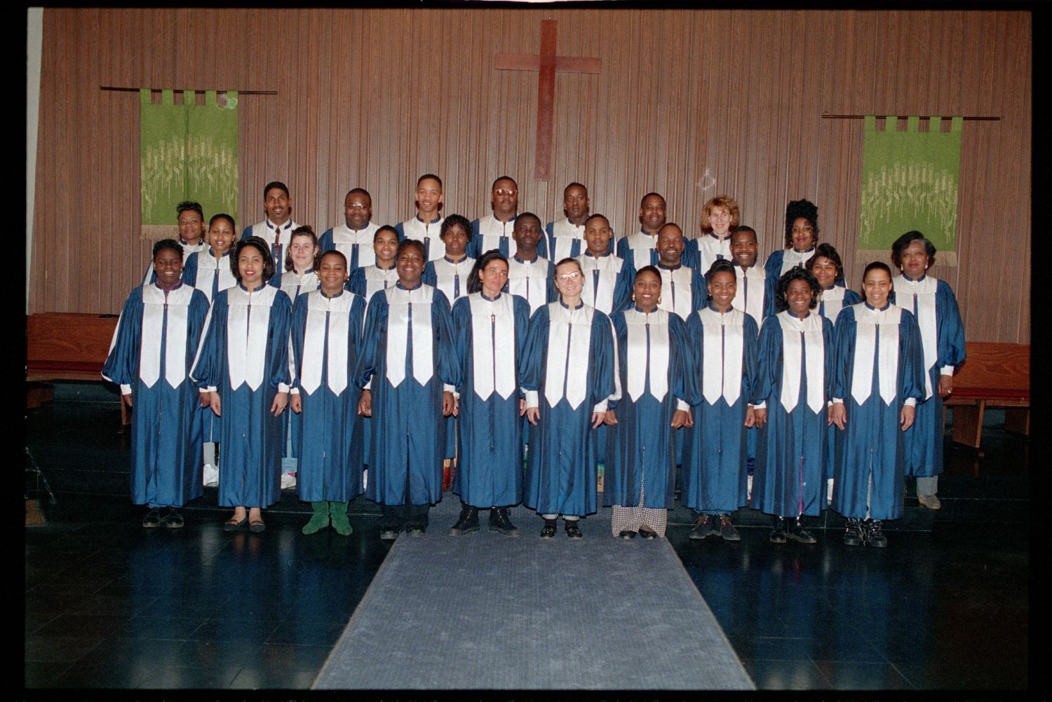 Fotografie: Gospel Choir der American Community Chapel der U.S. Army Berlin in Berlin-Dahlem