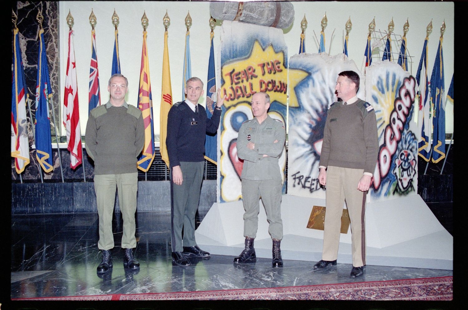 Fotografie: Treffen der Stabschefs in den Lucius D. Clay Headquarters in Berlin-Dahlem