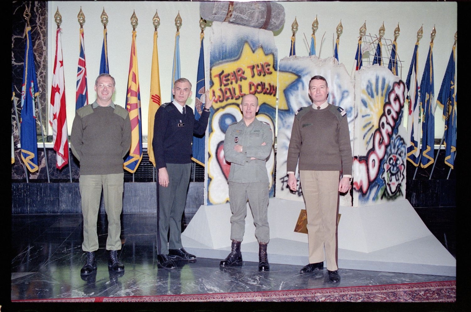 Fotografie: Treffen der Stabschefs in den Lucius D. Clay Headquarters in Berlin-Dahlem