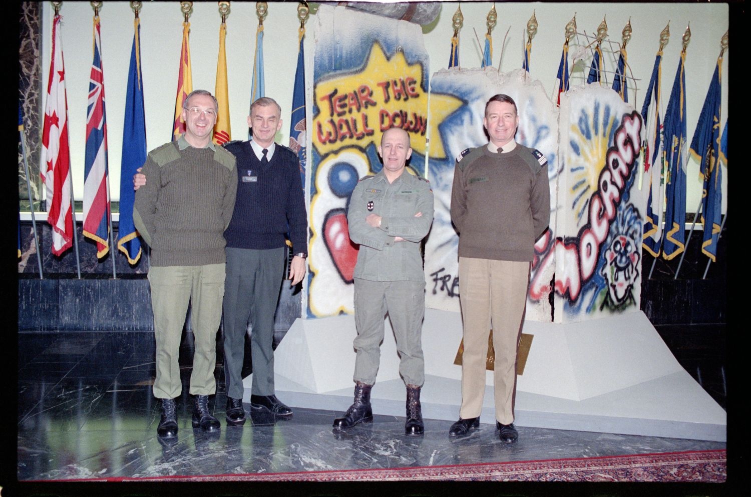 Fotografie: Treffen der Stabschefs in den Lucius D. Clay Headquarters in Berlin-Dahlem