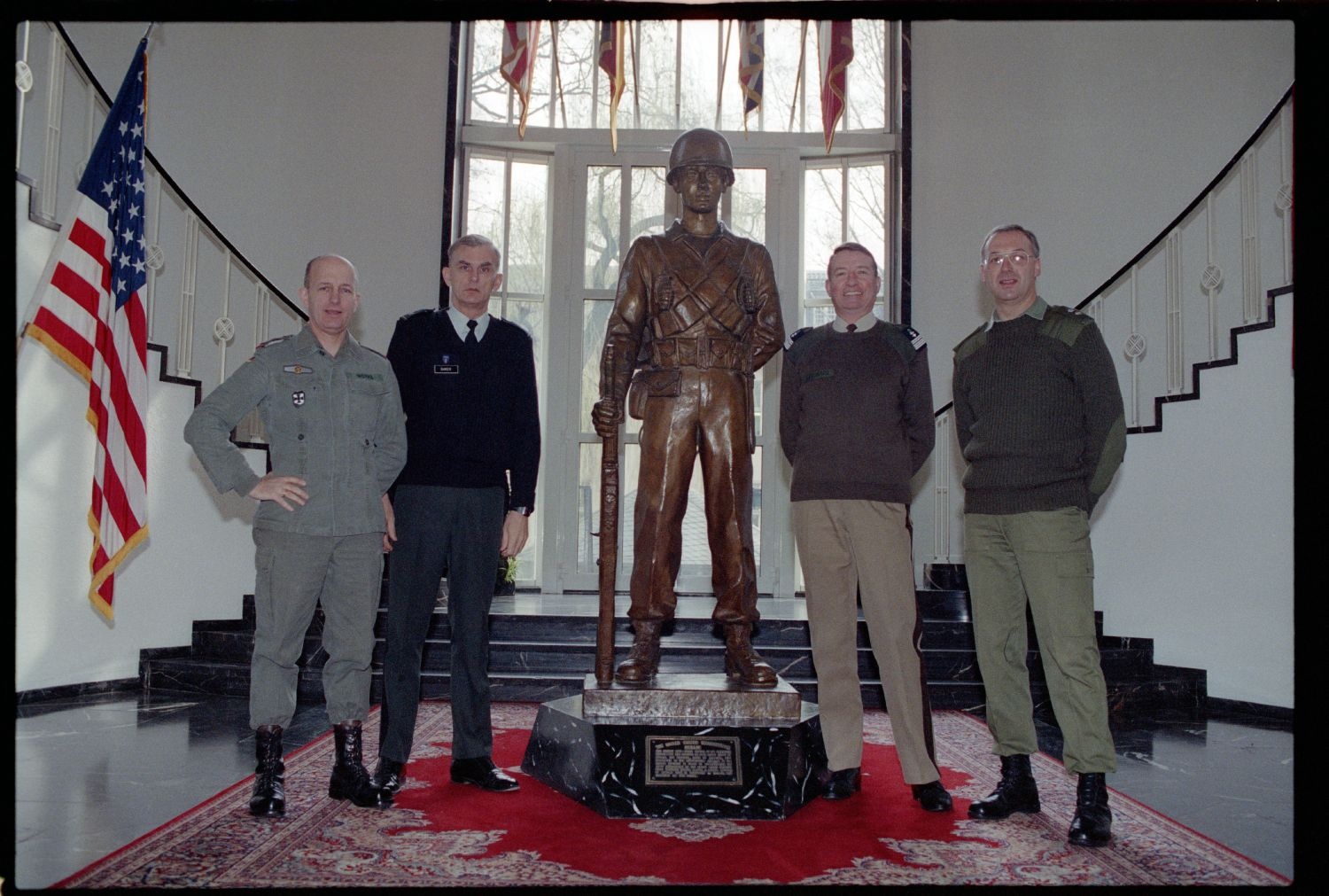 Fotografie: Treffen der Stabschefs in den Lucius D. Clay Headquarters in Berlin-Dahlem