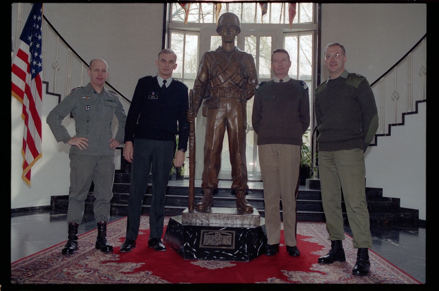 Fotografie: Treffen der Stabschefs in den Lucius D. Clay Headquarters in Berlin-Dahlem