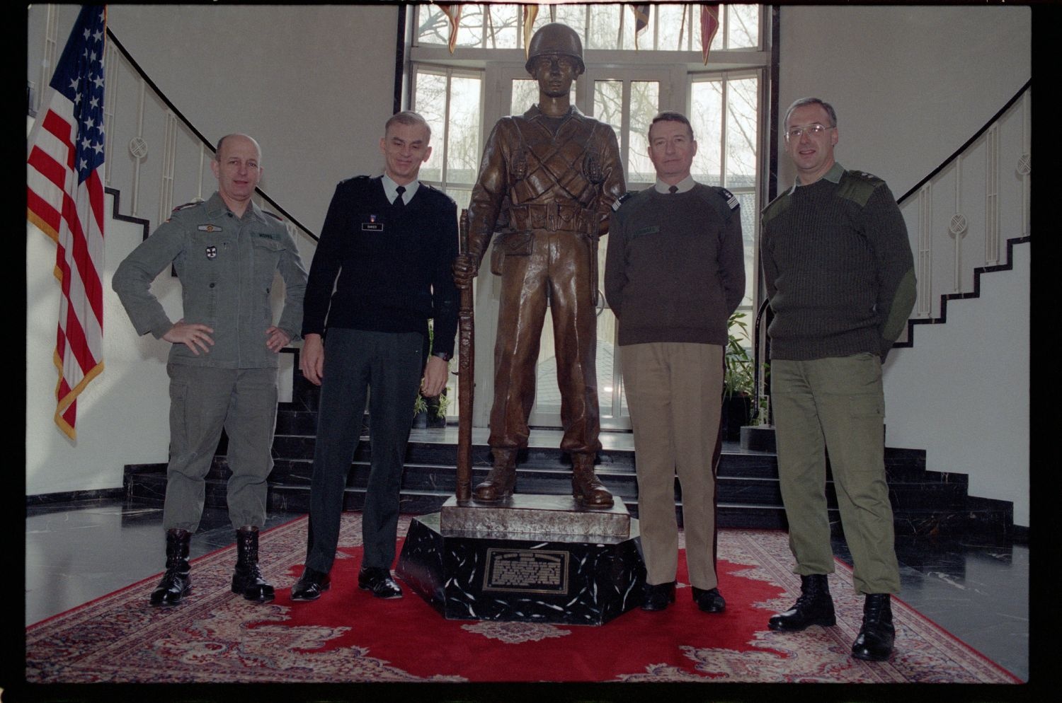 Fotografie: Treffen der Stabschefs in den Lucius D. Clay Headquarters in Berlin-Dahlem