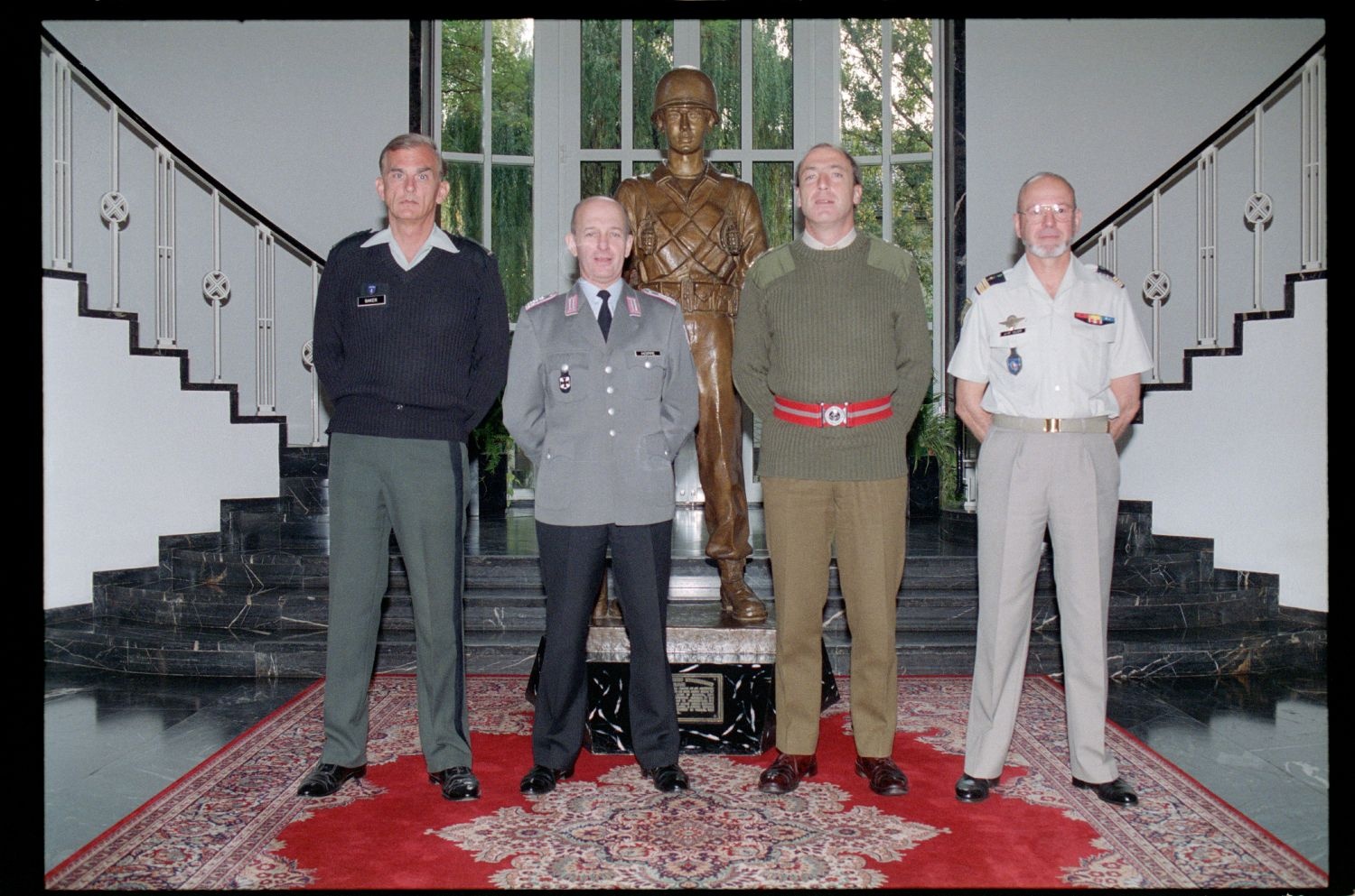 Fotografie: Treffen der Stabschefs in den Lucius D. Clay Headquarters in Berlin-Dahlem