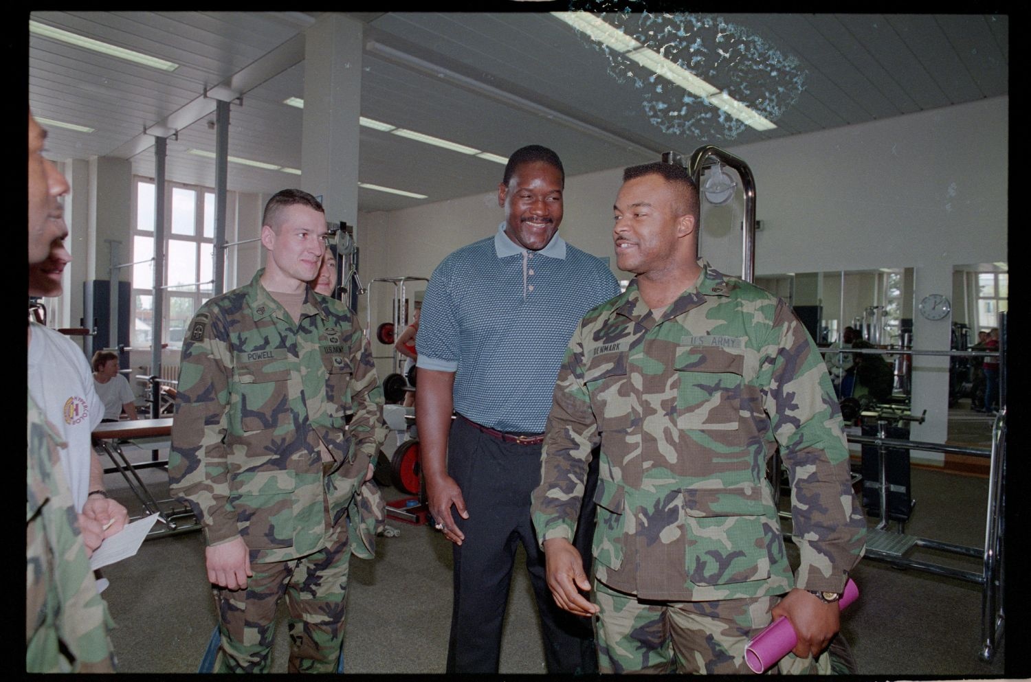 Fotografie: Besuch der Washington Redskins bei der U.S. Army in Berlin