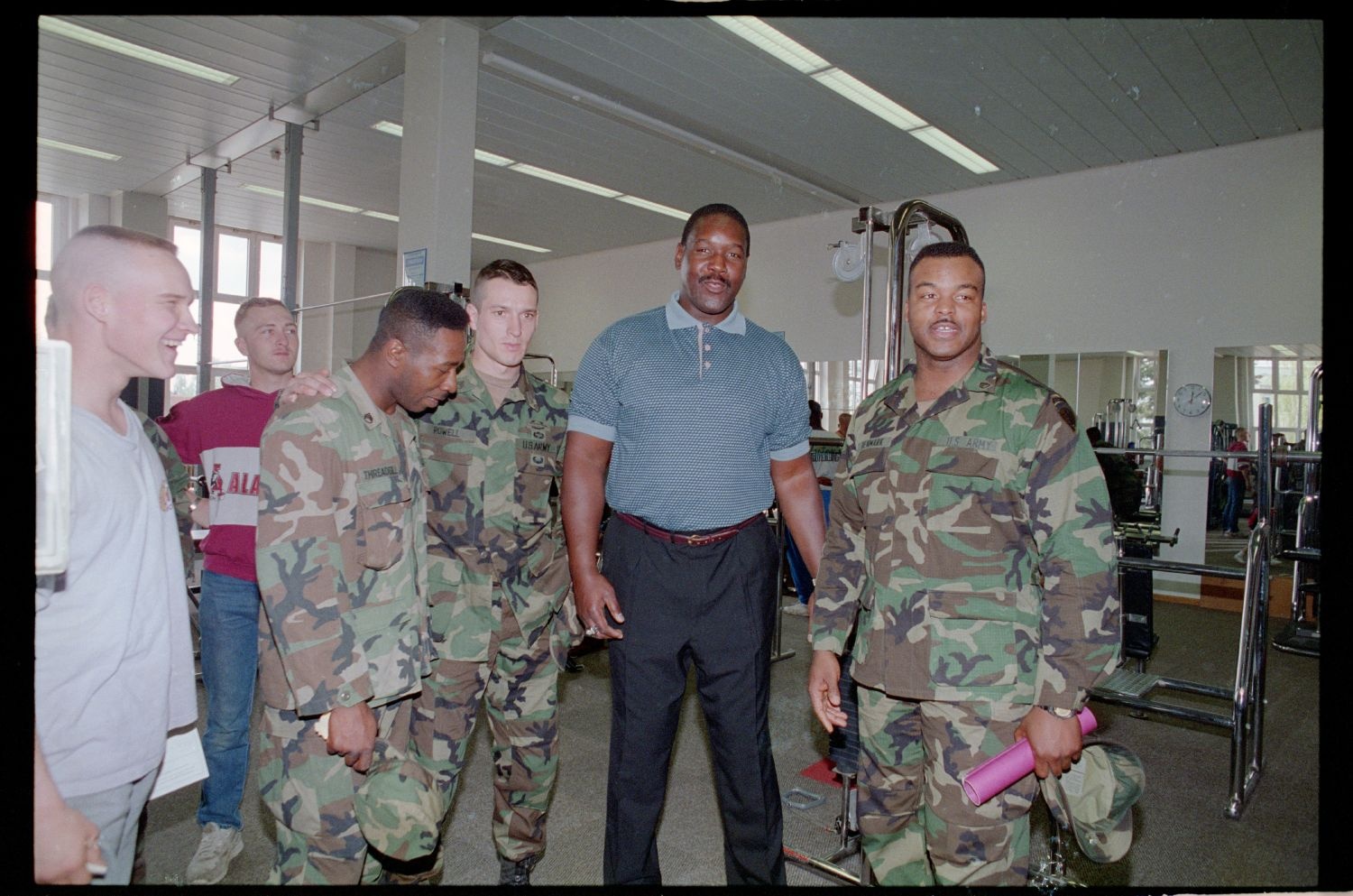 Fotografie: Besuch der Washington Redskins bei der U.S. Army in Berlin