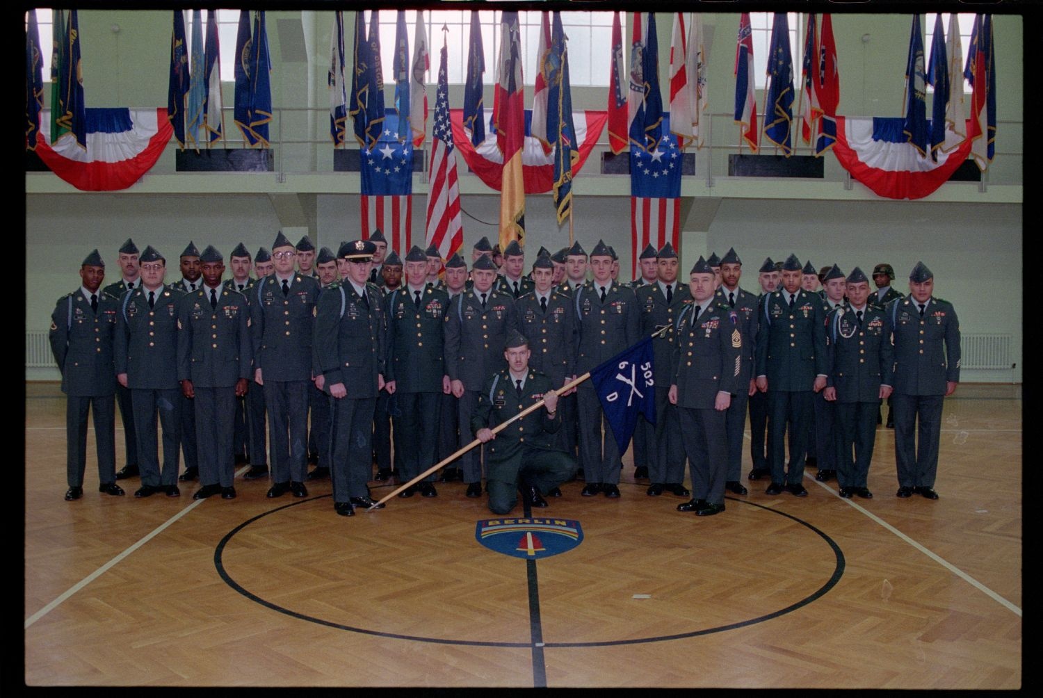 Fotografie: Außerdienststellung der D Company, 6th Battalion, 502nd Infantry Regiment der U.S Army Berlin in Berlin-Lichterfelde