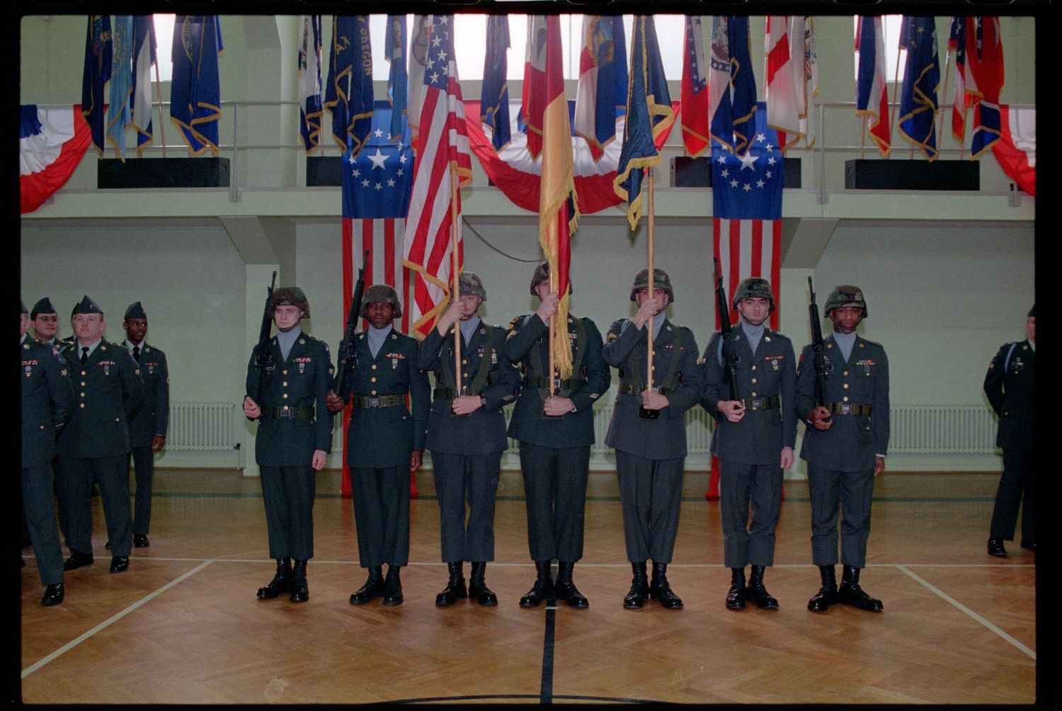 Fotografie: Außerdienststellung der D Company, 6th Battalion, 502nd Infantry Regiment der U.S Army Berlin in Berlin-Lichterfelde