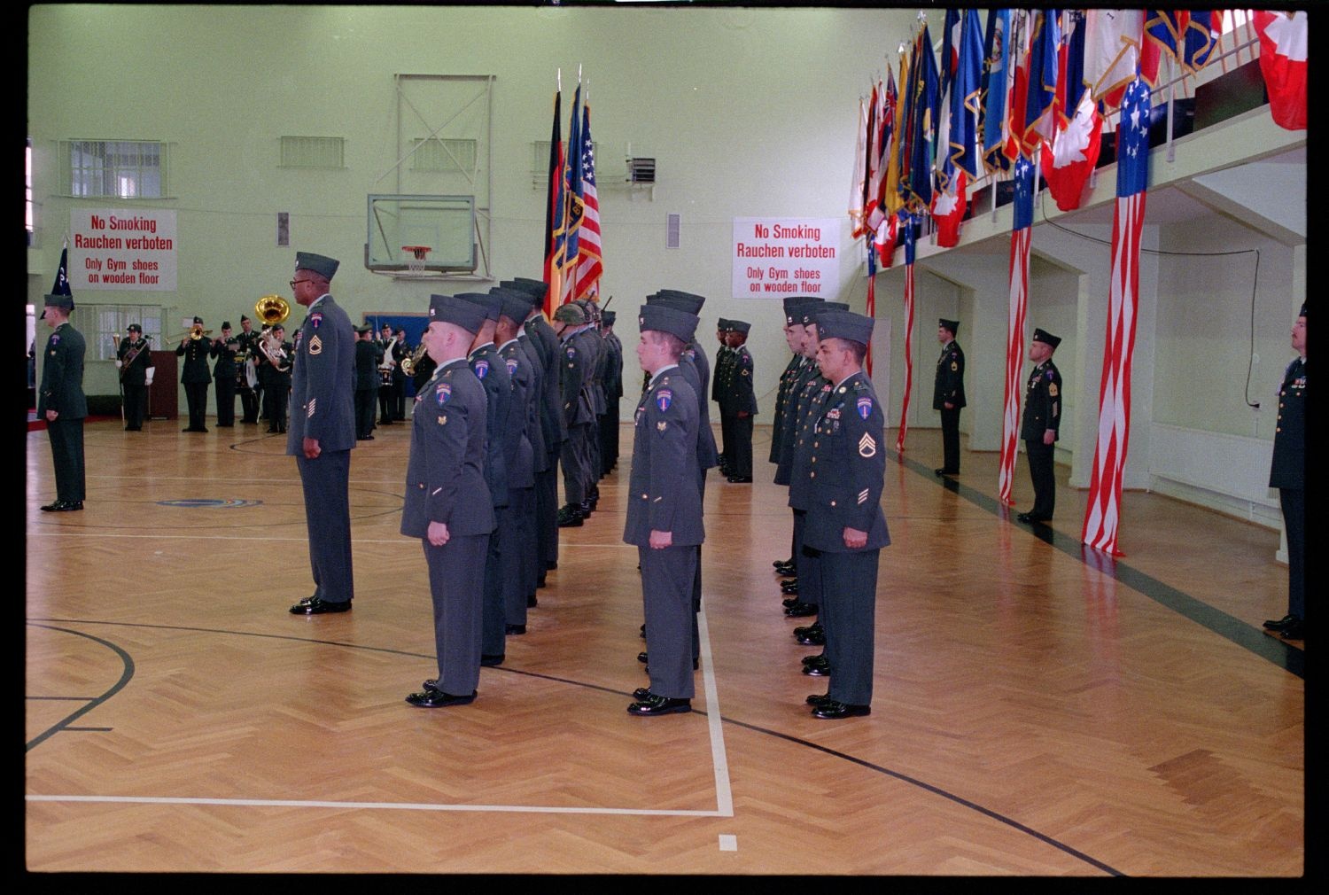 Fotografie: Außerdienststellung der D Company, 6th Battalion, 502nd Infantry Regiment der U.S Army Berlin in Berlin-Lichterfelde