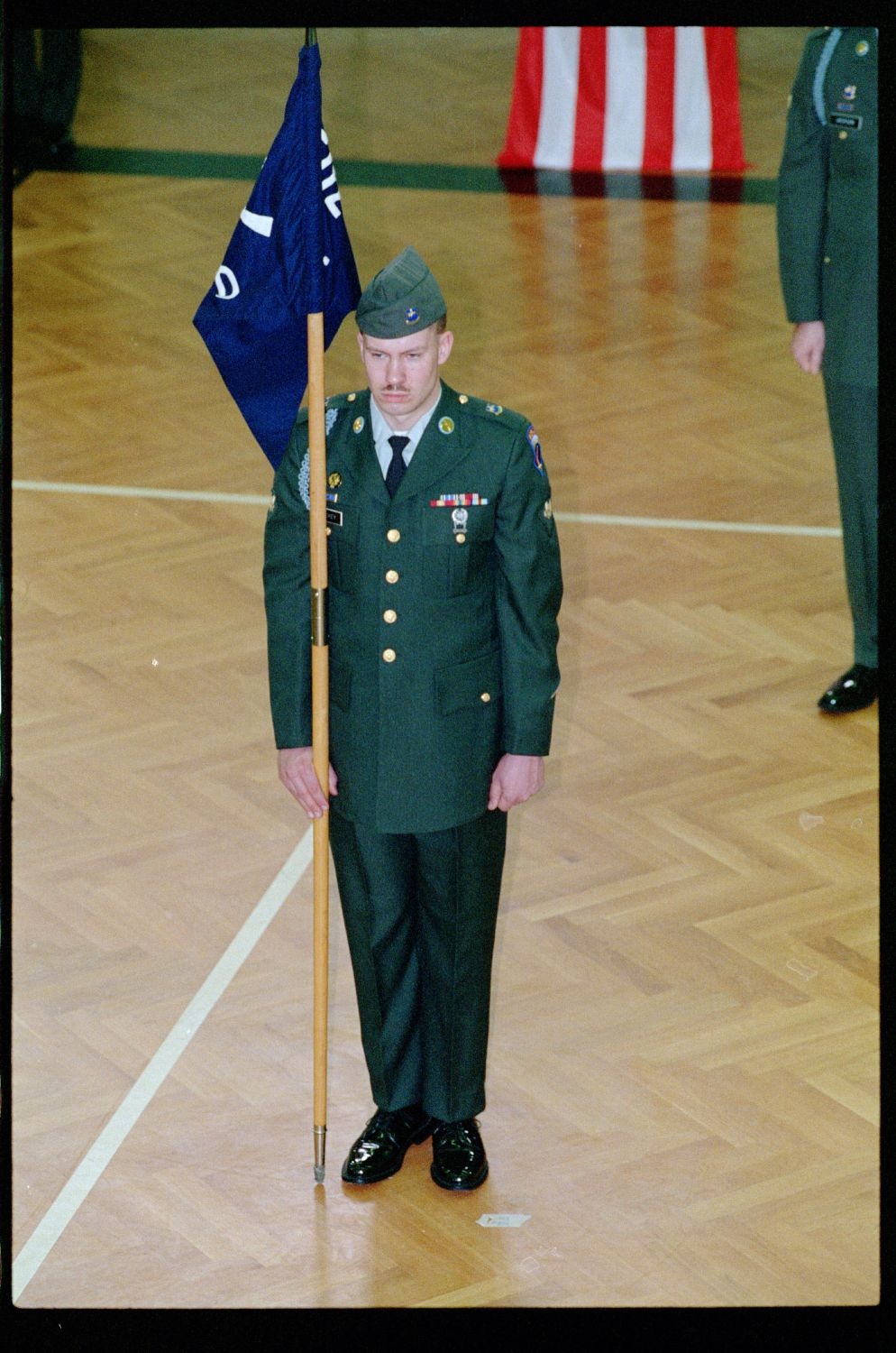 Fotografie: Außerdienststellung der D Company, 6th Battalion, 502nd Infantry Regiment der U.S Army Berlin in Berlin-Lichterfelde