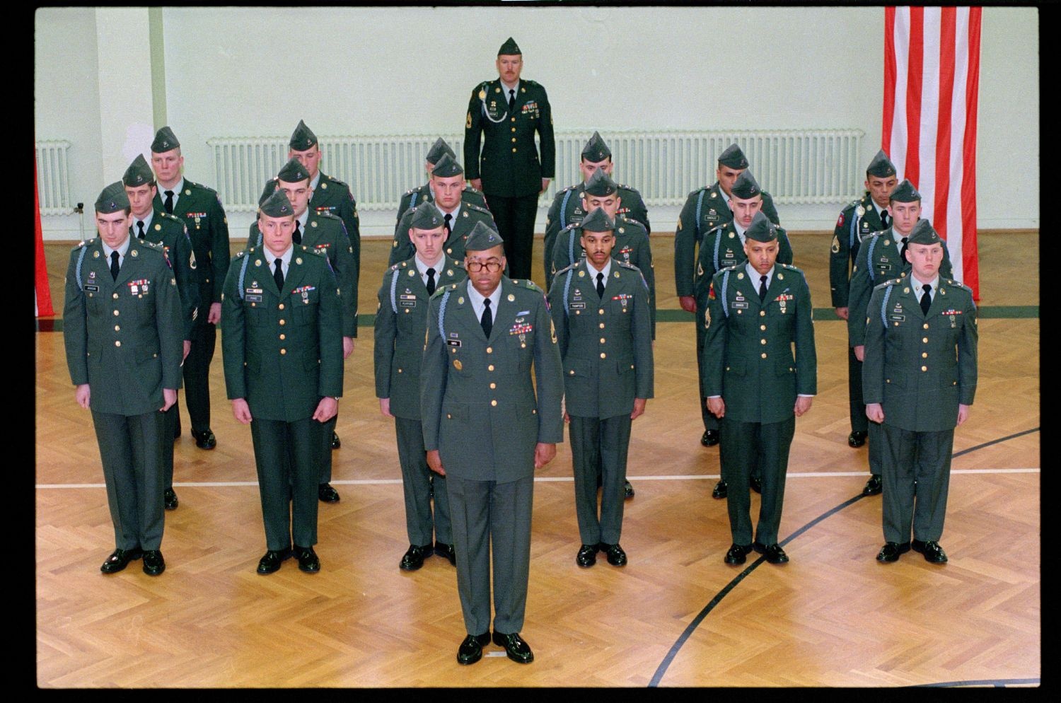 Fotografie: Außerdienststellung der D Company, 6th Battalion, 502nd Infantry Regiment der U.S Army Berlin in Berlin-Lichterfelde