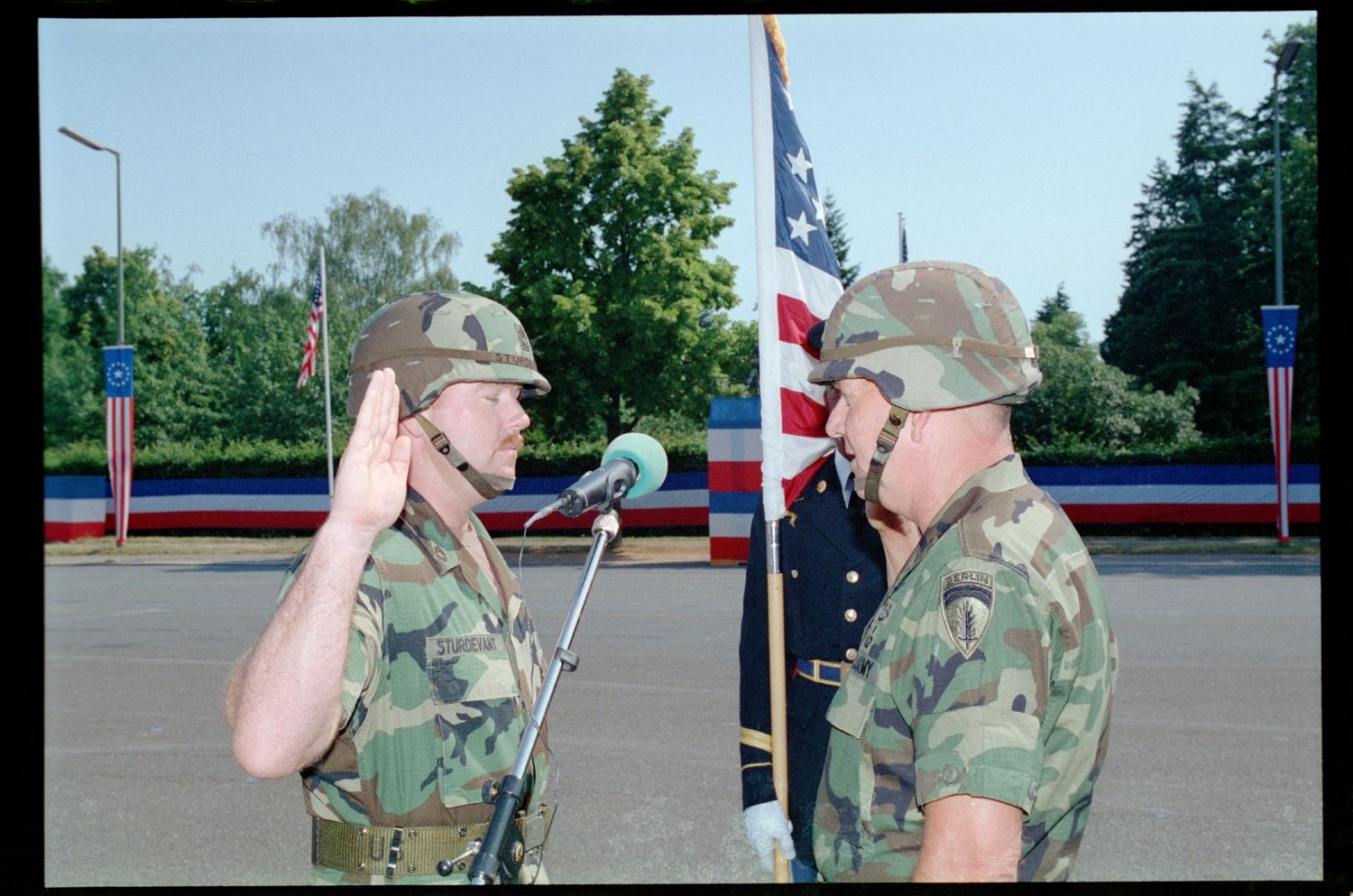 Fotografie: 4th of July Parade der U.S. Army Berlin Brigade in Berlin-Lichterfelde