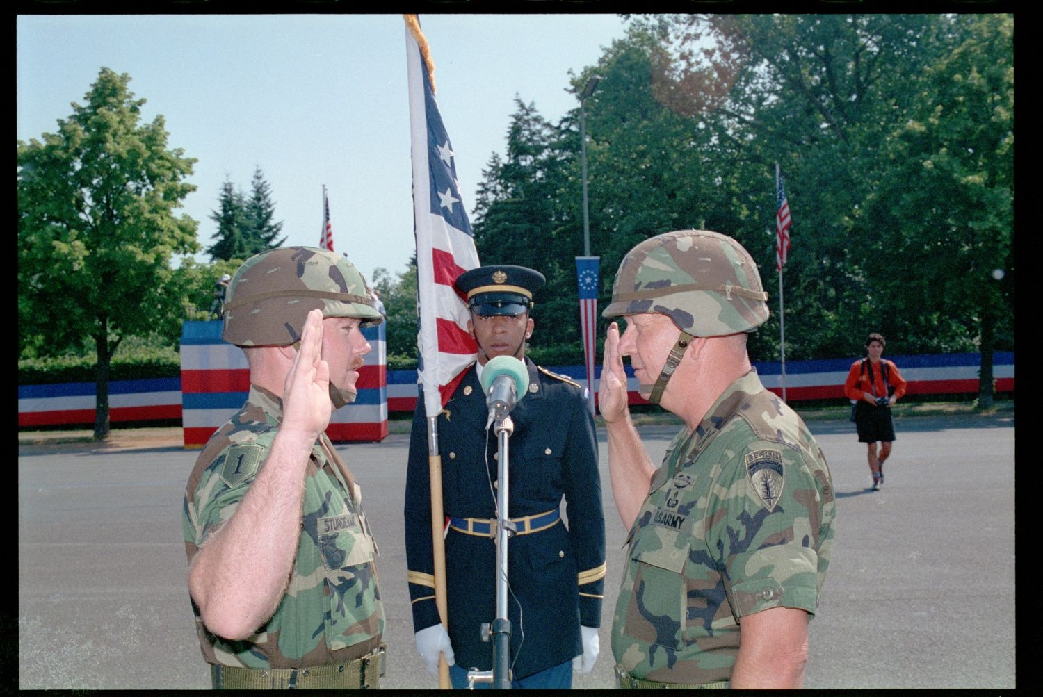 Fotografie: 4th of July Parade der U.S. Army Berlin Brigade in Berlin-Lichterfelde