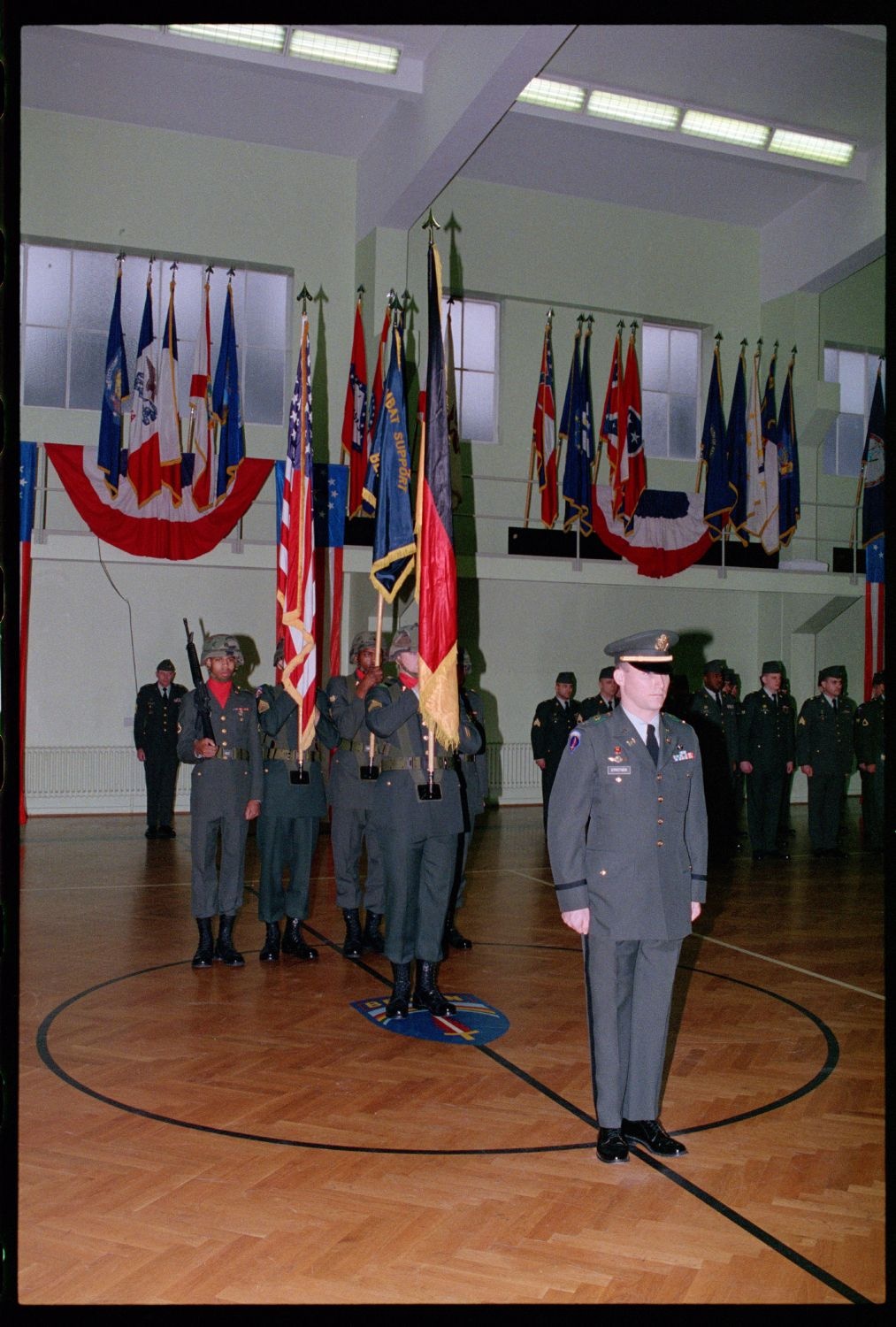 Fotografie: Außerdienststellung der 42nd Engineer Company der U.S. Army Berlin in Berlin-Lichterfelde