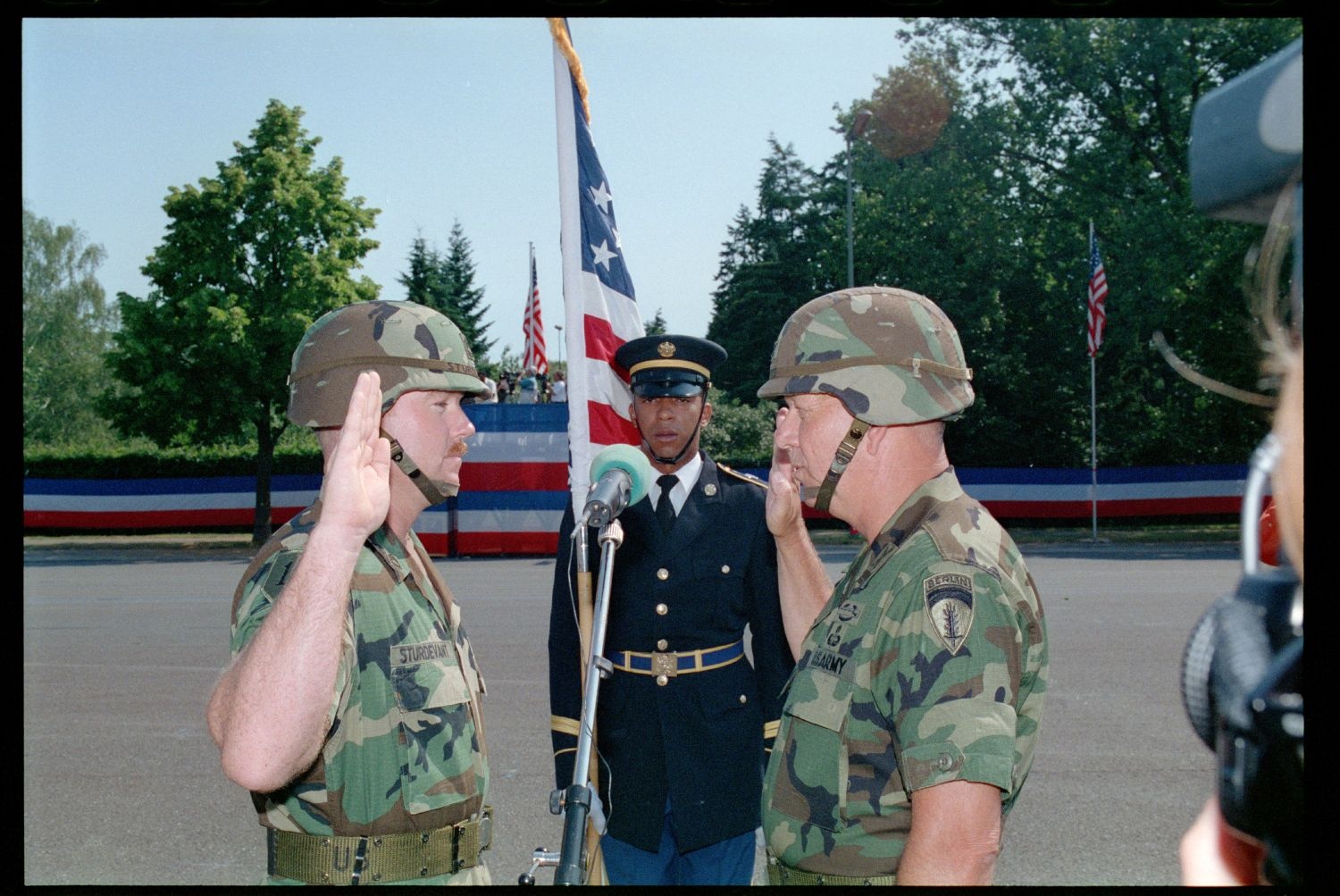 Fotografie: 4th of July Parade der U.S. Army Berlin Brigade in Berlin-Lichterfelde