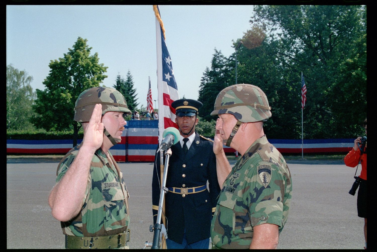 Fotografie: 4th of July Parade der U.S. Army Berlin Brigade in Berlin-Lichterfelde