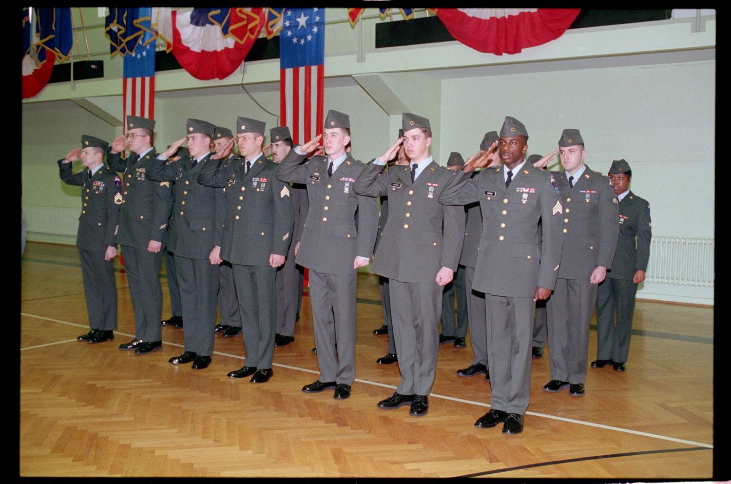 Fotografie: Außerdienststellung der A Company, Combat Support Battalion der U.S. Army Berlin in Berlin-Lichterfelde