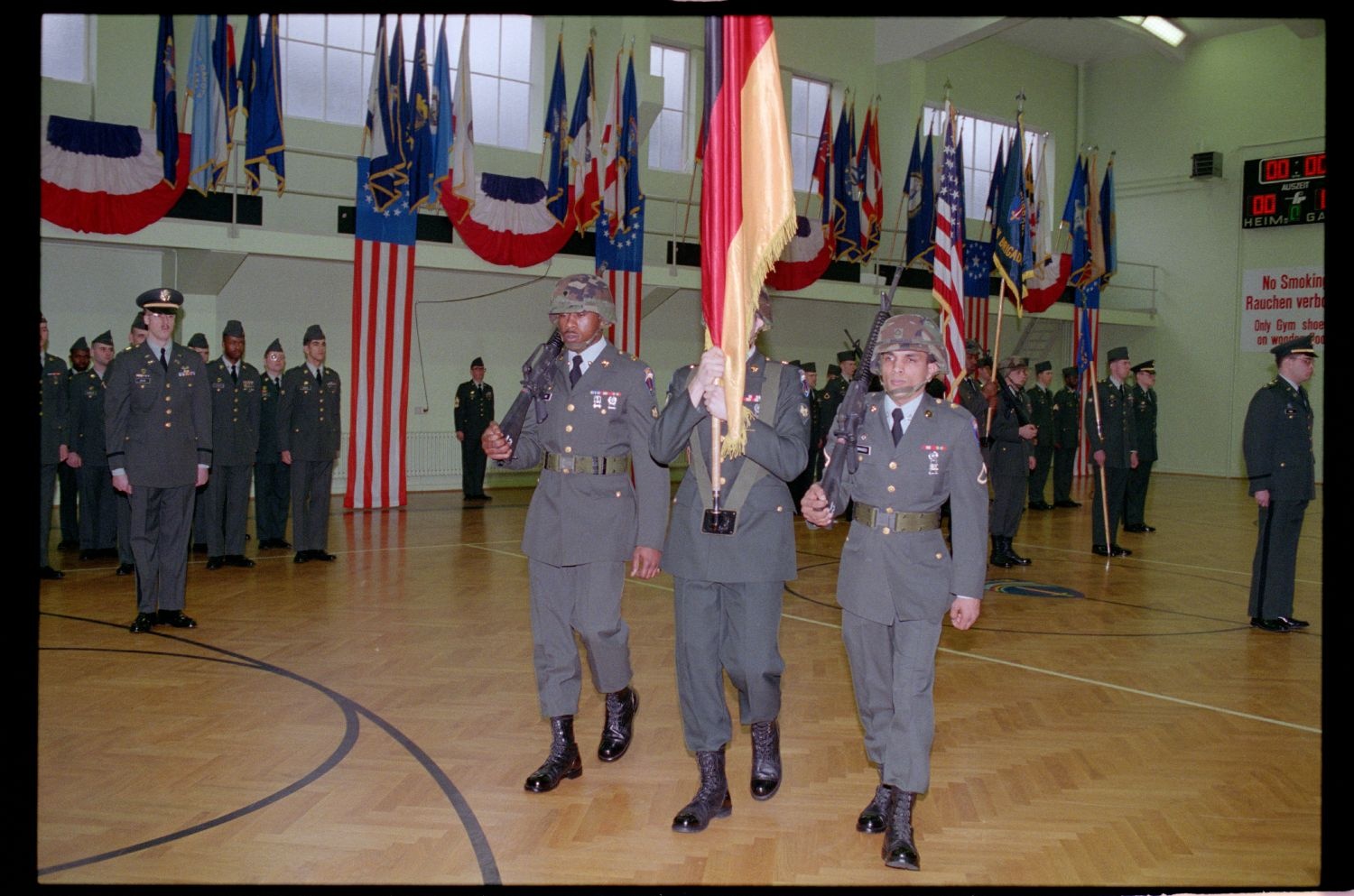 Fotografie: Außerdienststellung der A Company, Combat Support Battalion der U.S. Army Berlin in Berlin-Lichterfelde