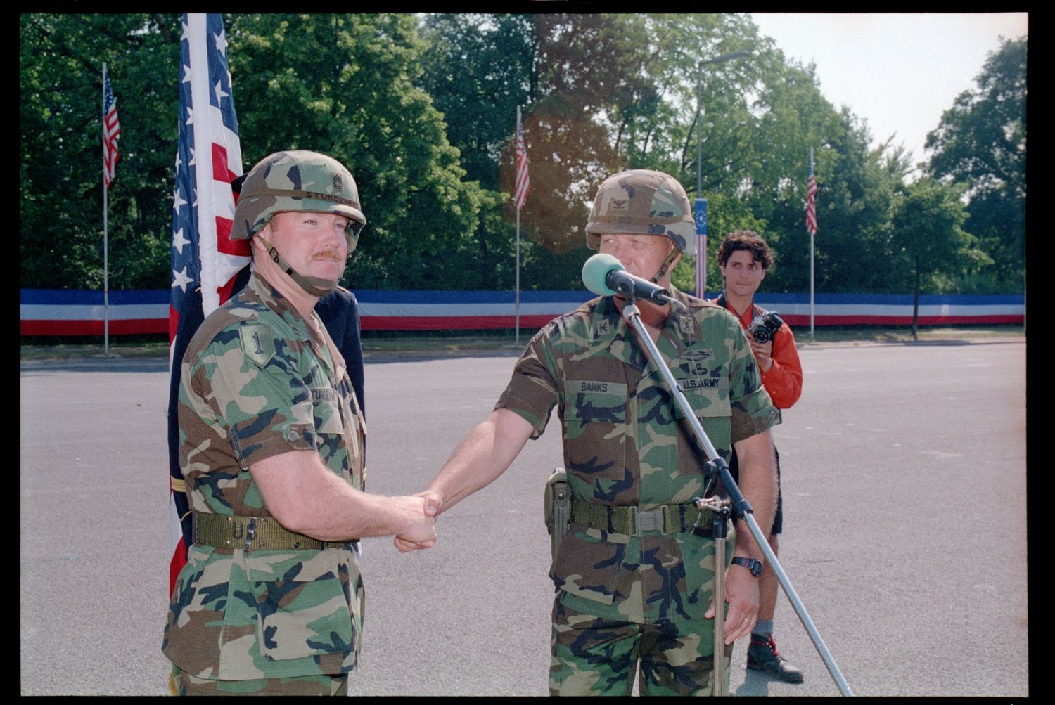 Fotografie: 4th of July Parade der U.S. Army Berlin Brigade in Berlin-Lichterfelde