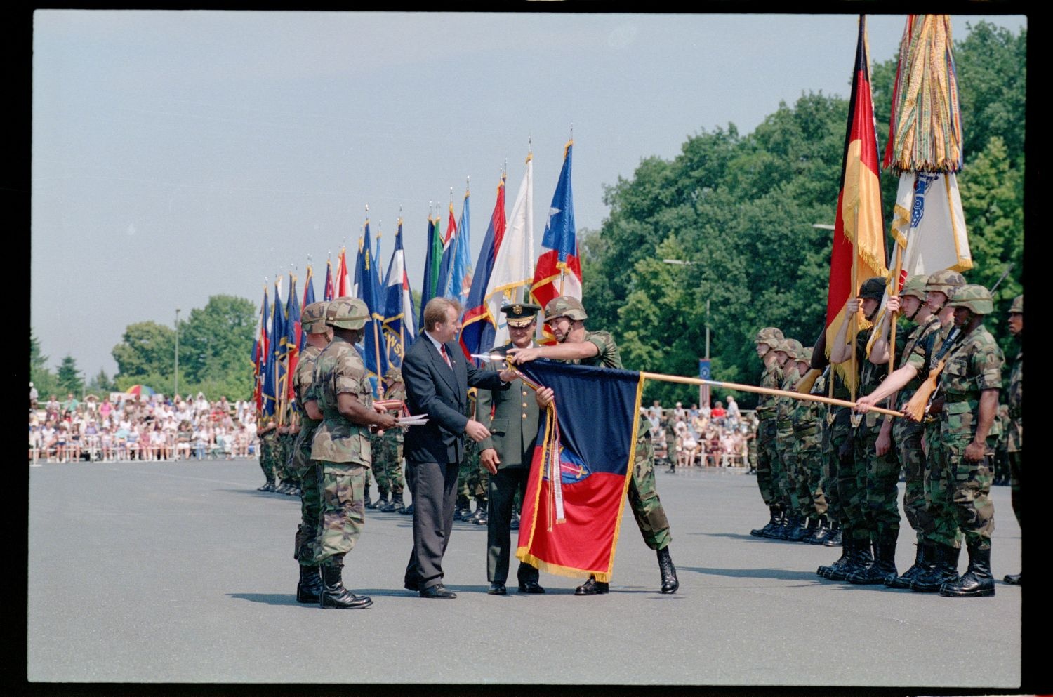 Fotografie: 4th of July Parade der U.S. Army Berlin Brigade in Berlin-Lichterfelde