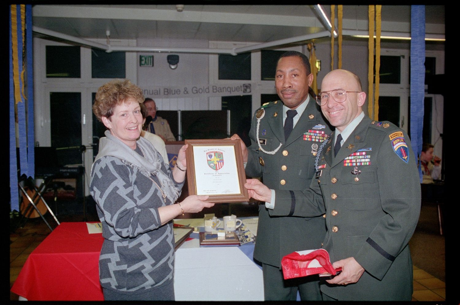 Fotografie: 40th Blue and Gold Banquet der Boy Scouts of America in Berlin-Lichterfelde