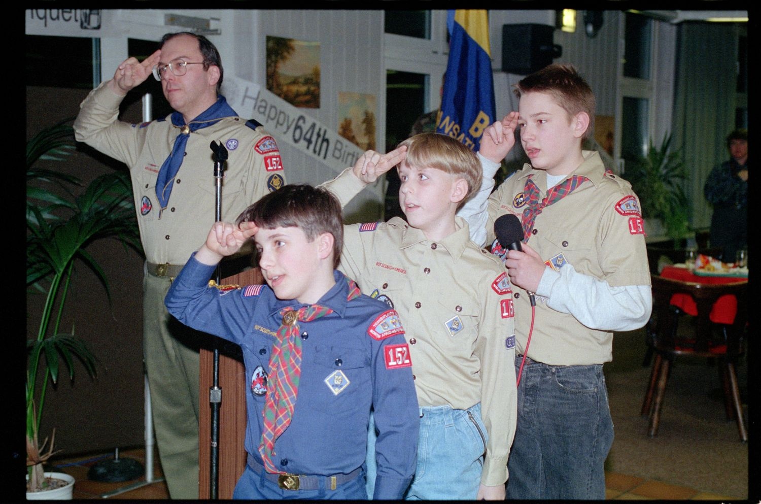 Fotografie: 40th Blue and Gold Banquet der Boy Scouts of America in Berlin-Lichterfelde