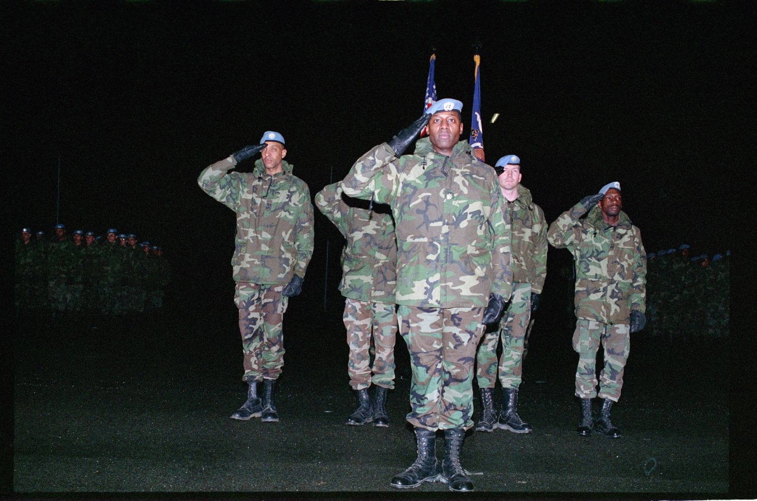 Fotografie: Begrüßung der Task Force 6-502nd nach ihrer Rückkehr aus Mazedonien in Berlin-Lichterfelde