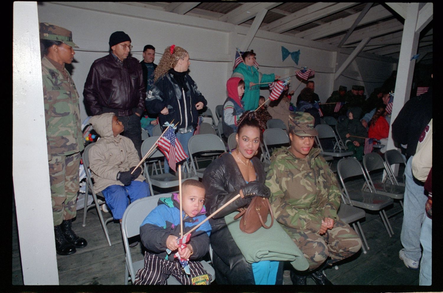 Fotografie: Begrüßung der Task Force 6-502nd nach ihrer Rückkehr aus Mazedonien in Berlin-Lichterfelde