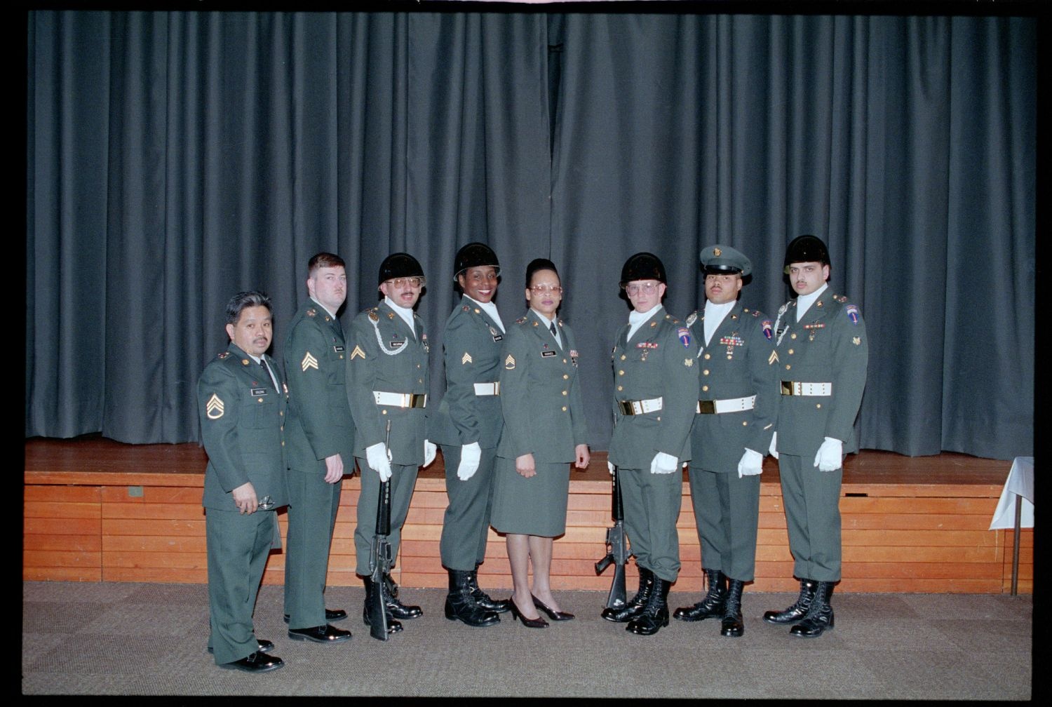 Fotografie: Soldaten und Soldatinnen der U.S. Army Berlin in Berlin-Lichterfelde