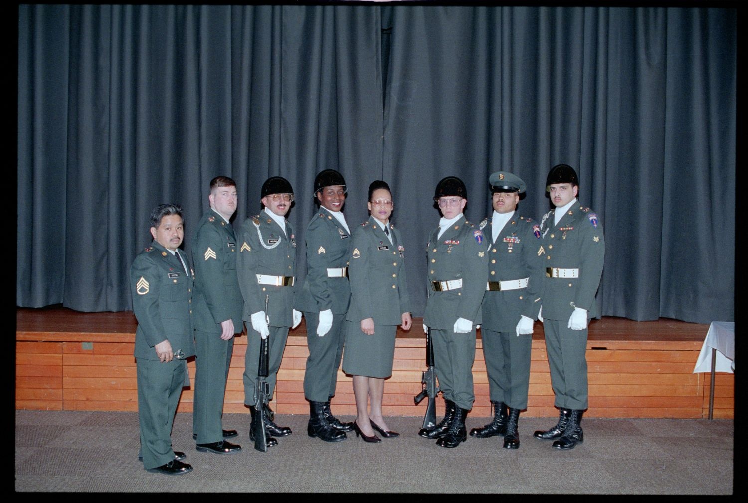 Fotografie: Soldaten und Soldatinnen der U.S. Army Berlin in Berlin-Lichterfelde