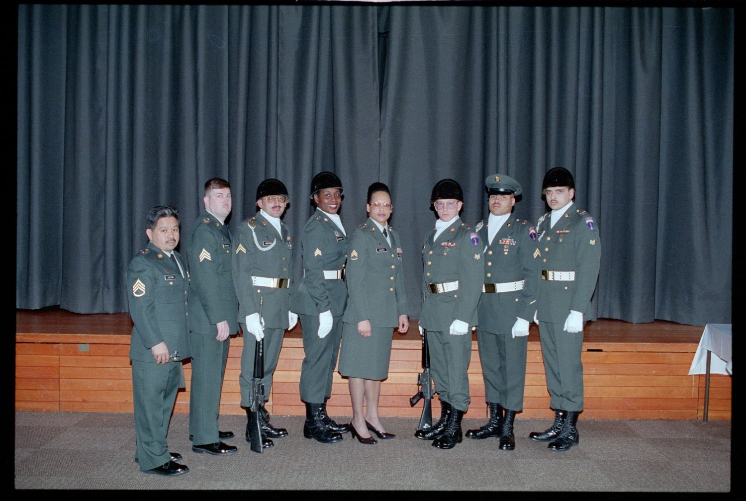 Fotografie: Soldaten und Soldatinnen der U.S. Army Berlin in Berlin-Lichterfelde