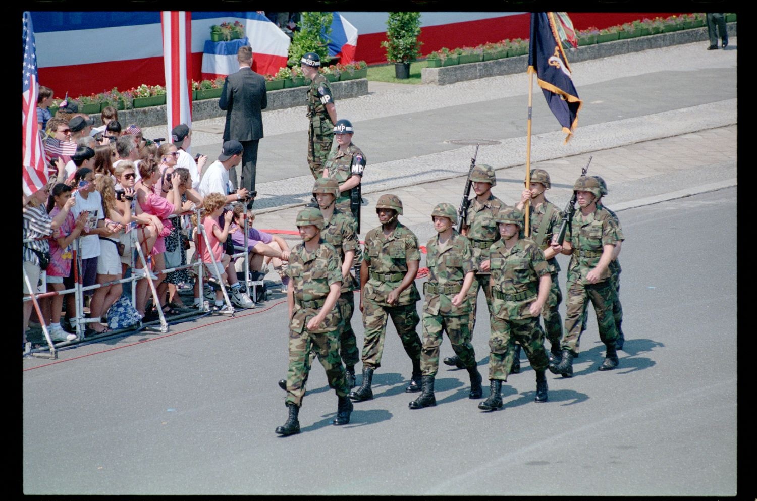 Fotografie: 4th of July Parade der U.S. Army Berlin Brigade in Berlin-Lichterfelde