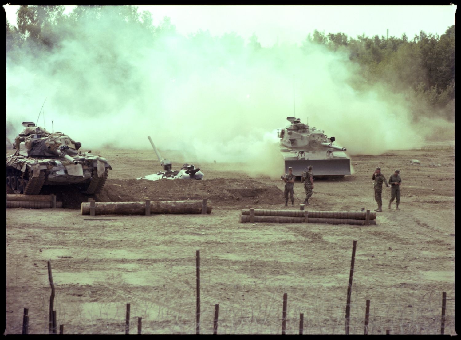 Fotografie: Häuserkampfübung der U.S. Army Berlin Brigade in Parks Range in Berlin-Lichterfelde