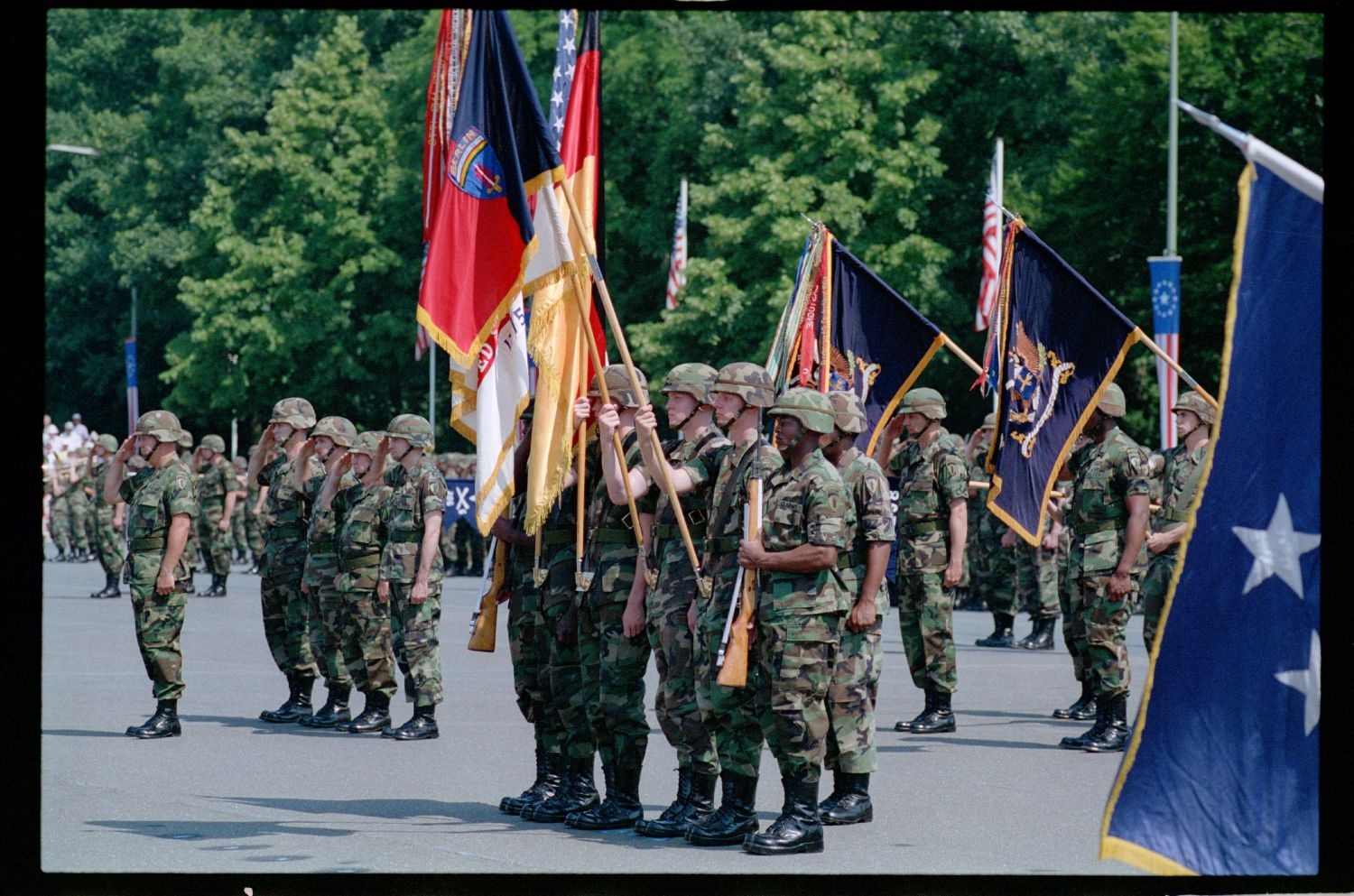 Fotografie: 4th of July Parade der U.S. Army Berlin Brigade in Berlin-Lichterfelde