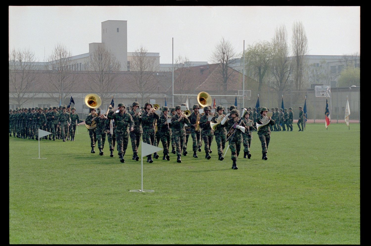 Fotografie: Ehrenzeremonie zur Außerdienststellung des 5th Battalion 502nd Infantry Regiment der U.S. Army Berlin in Berlin-Lichterfelde