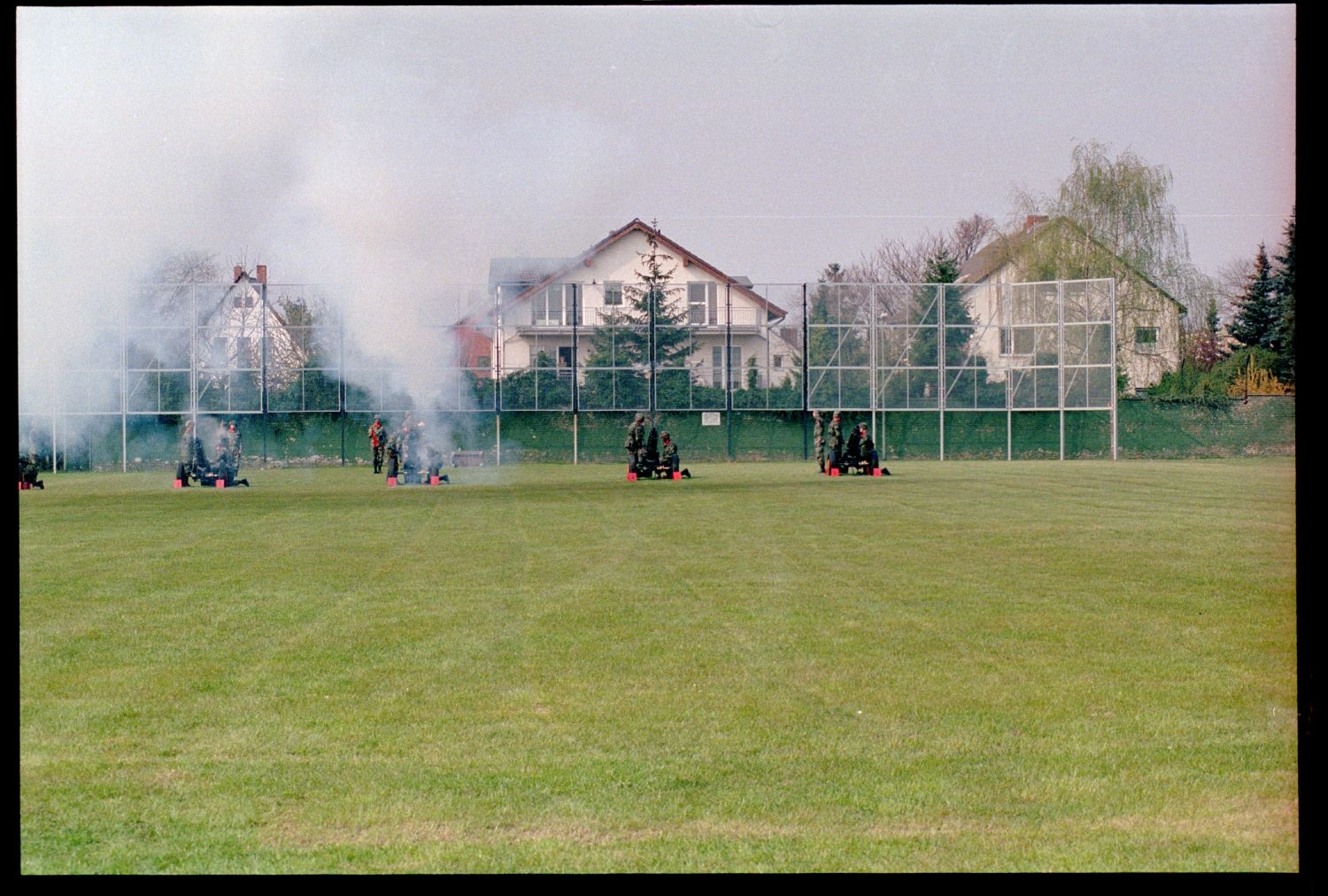 Fotografie: Ehrenzeremonie zur Außerdienststellung des 5th Battalion 502nd Infantry Regiment der U.S. Army Berlin in Berlin-Lichterfelde