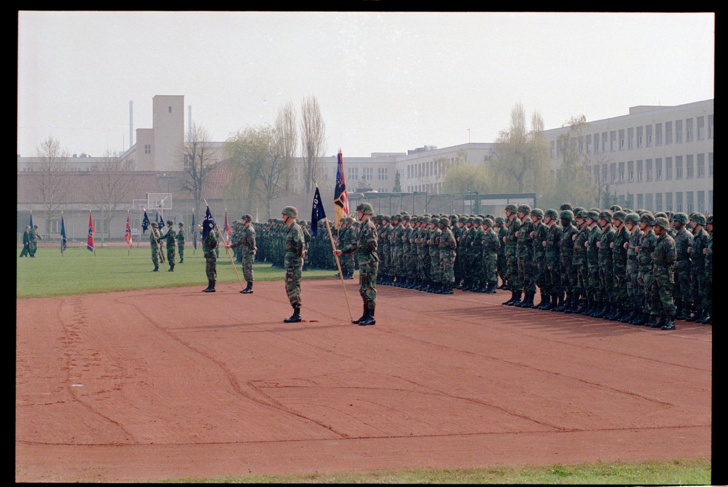 Fotografie: Ehrenzeremonie zur Außerdienststellung des 5th Battalion 502nd Infantry Regiment der U.S. Army Berlin in Berlin-Lichterfelde