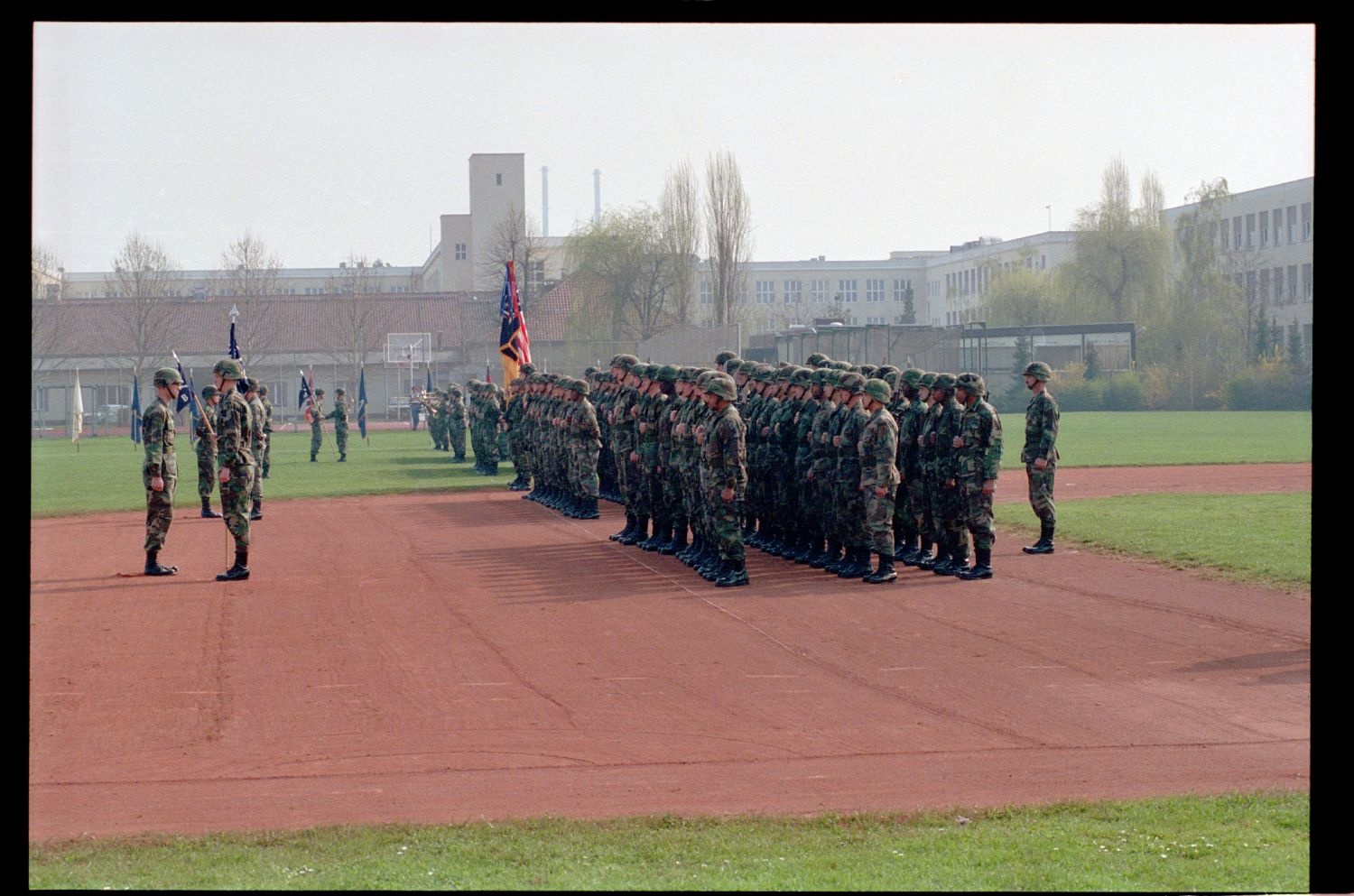 Fotografie: Ehrenzeremonie zur Außerdienststellung des 5th Battalion 502nd Infantry Regiment der U.S. Army Berlin in Berlin-Lichterfelde