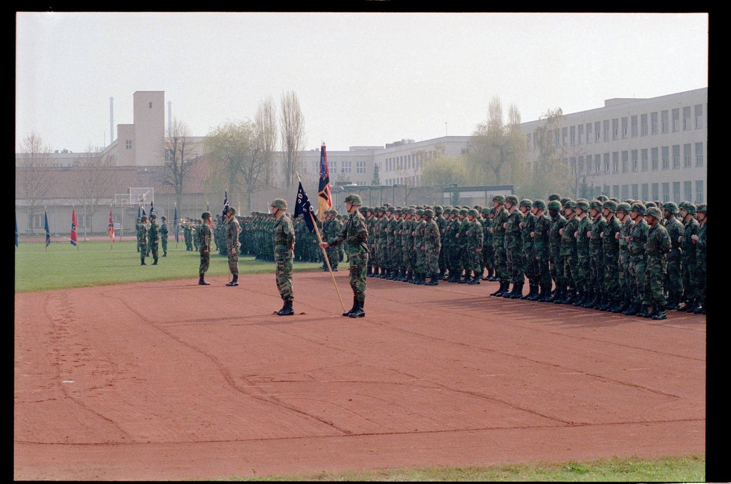 Fotografie: Ehrenzeremonie zur Außerdienststellung des 5th Battalion 502nd Infantry Regiment der U.S. Army Berlin in Berlin-Lichterfelde