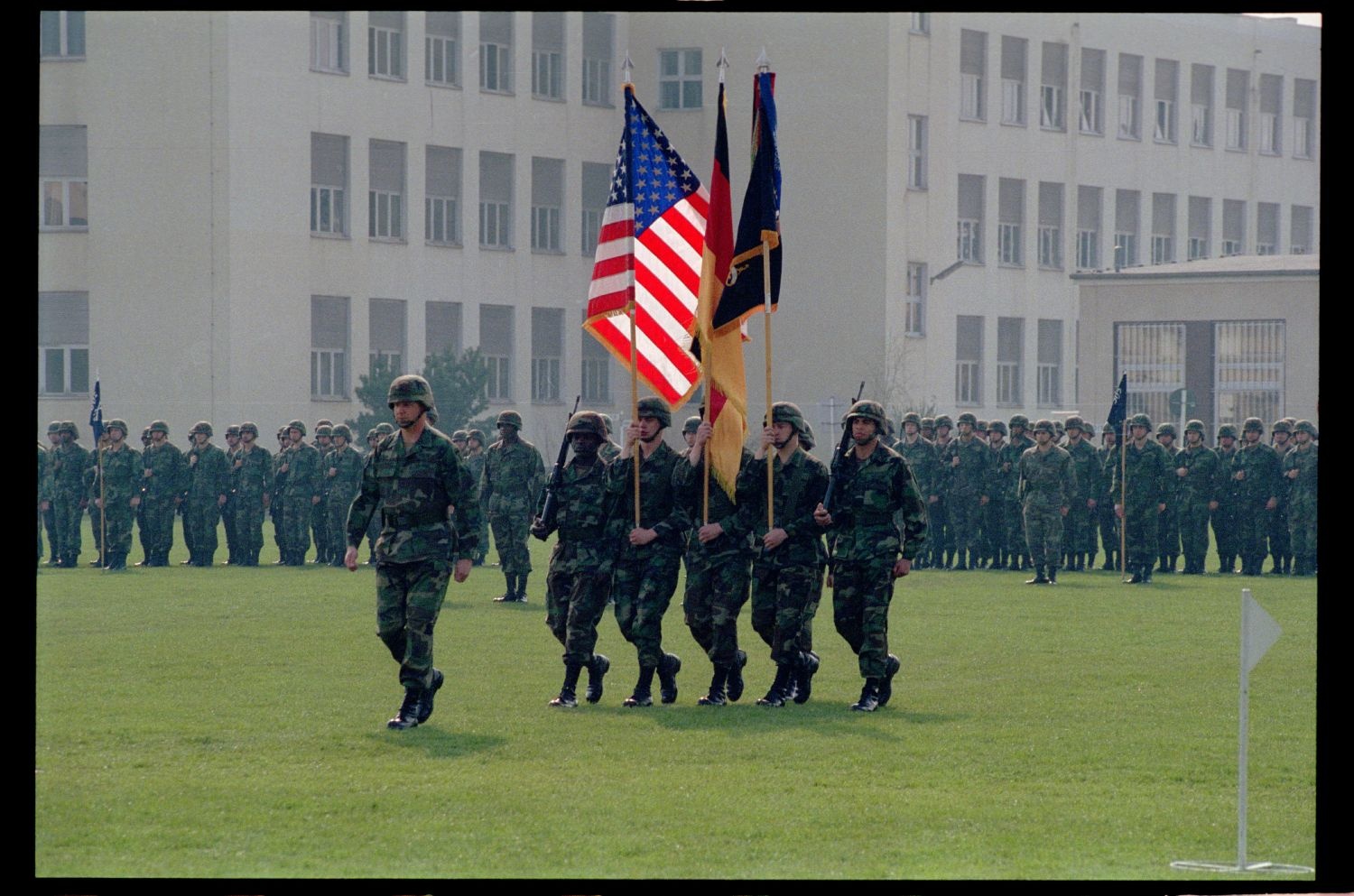 Fotografie: Ehrenzeremonie zur Außerdienststellung des 5th Battalion 502nd Infantry Regiment der U.S. Army Berlin in Berlin-Lichterfelde