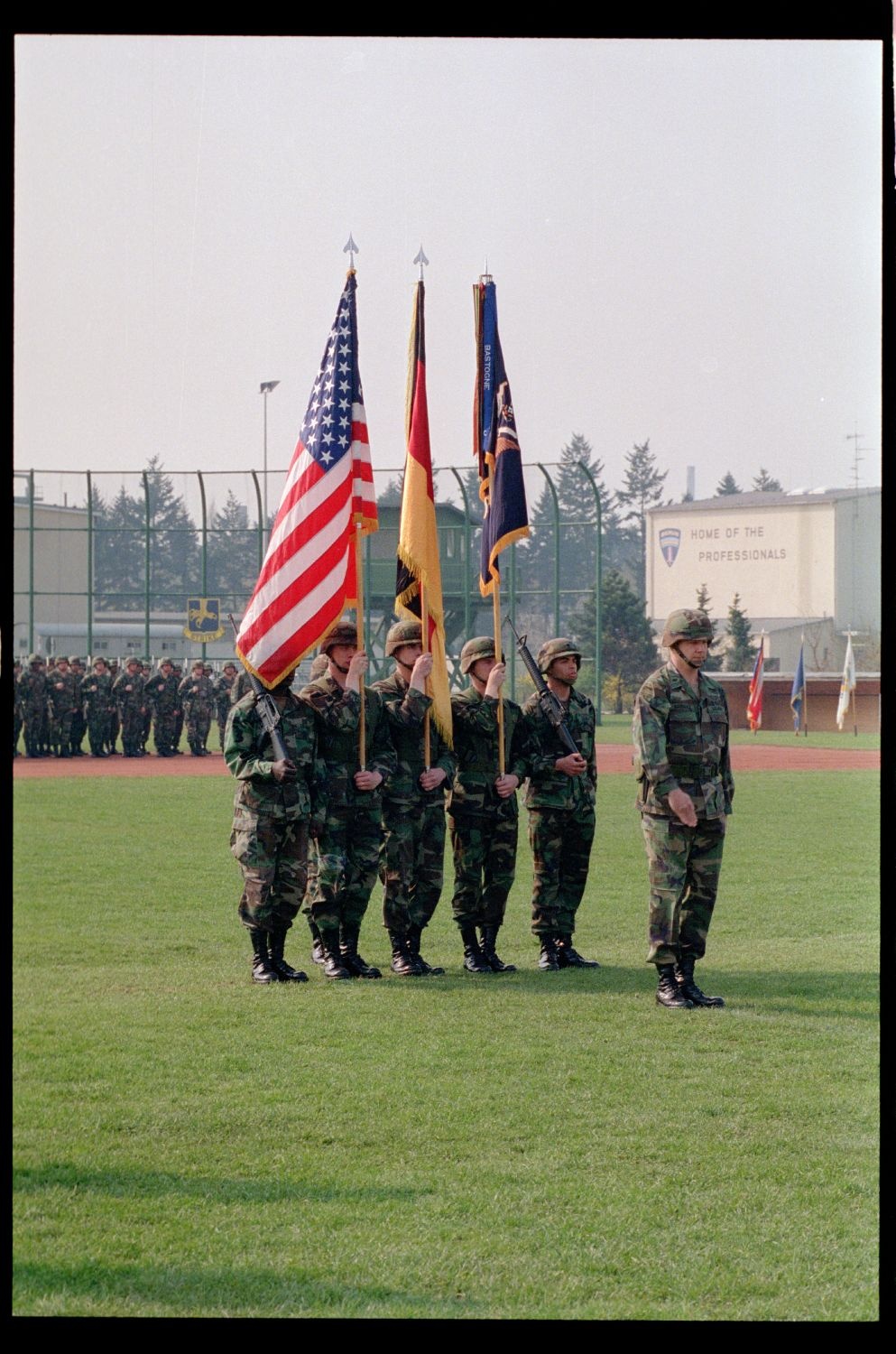 Fotografie: Ehrenzeremonie zur Außerdienststellung des 5th Battalion 502nd Infantry Regiment der U.S. Army Berlin in Berlin-Lichterfelde