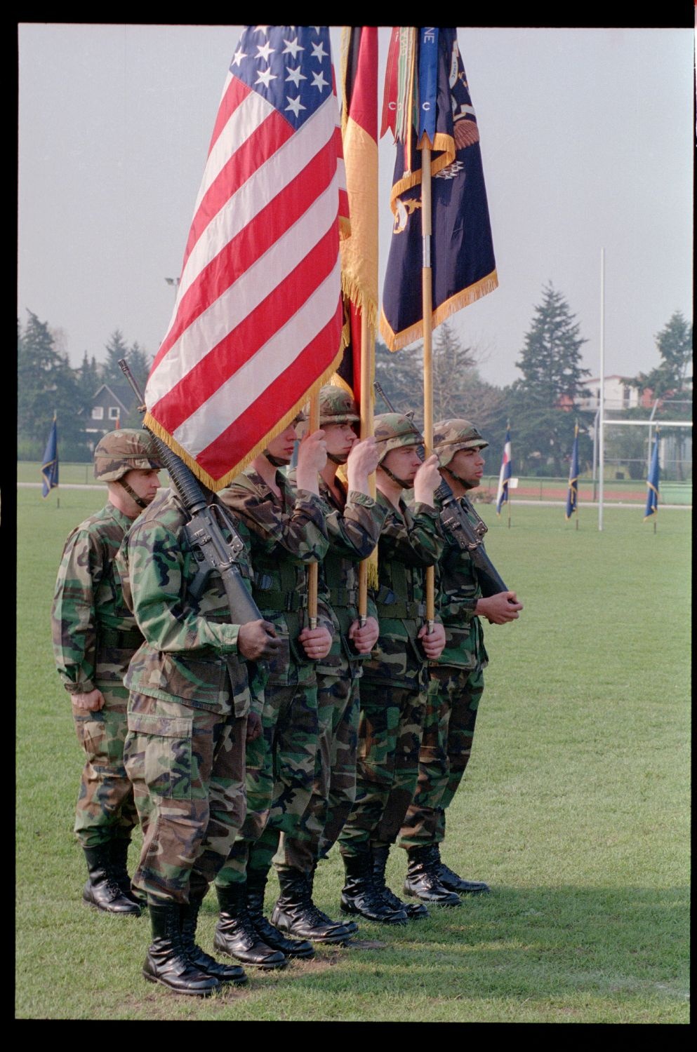 Fotografie: Ehrenzeremonie zur Außerdienststellung des 5th Battalion 502nd Infantry Regiment der U.S. Army Berlin in Berlin-Lichterfelde