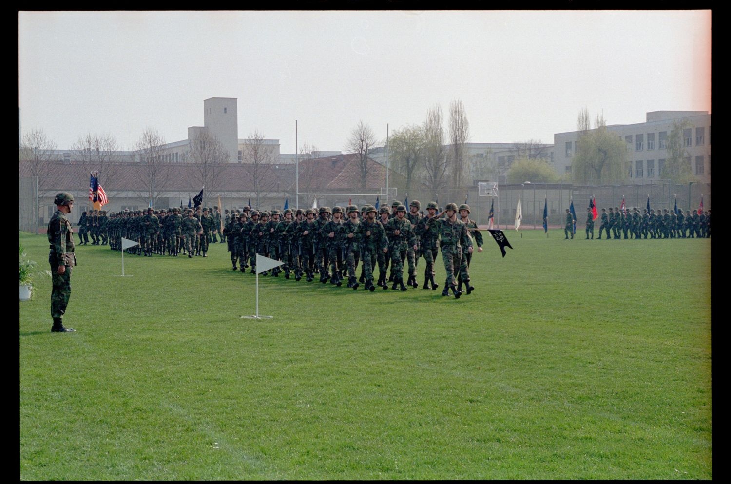 Fotografie: Ehrenzeremonie zur Außerdienststellung des 5th Battalion 502nd Infantry Regiment der U.S. Army Berlin in Berlin-Lichterfelde