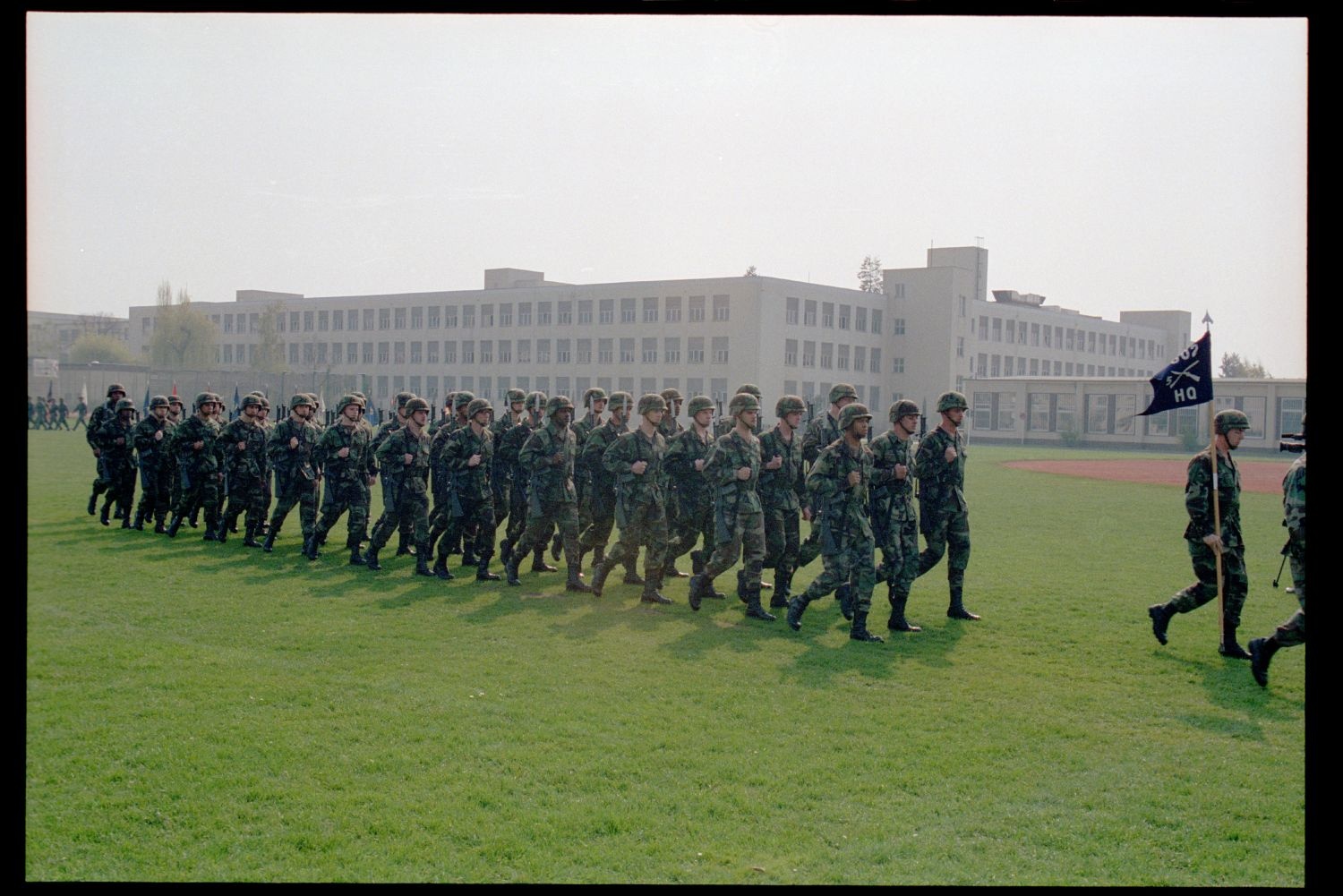 Fotografie: Ehrenzeremonie zur Außerdienststellung des 5th Battalion 502nd Infantry Regiment der U.S. Army Berlin in Berlin-Lichterfelde