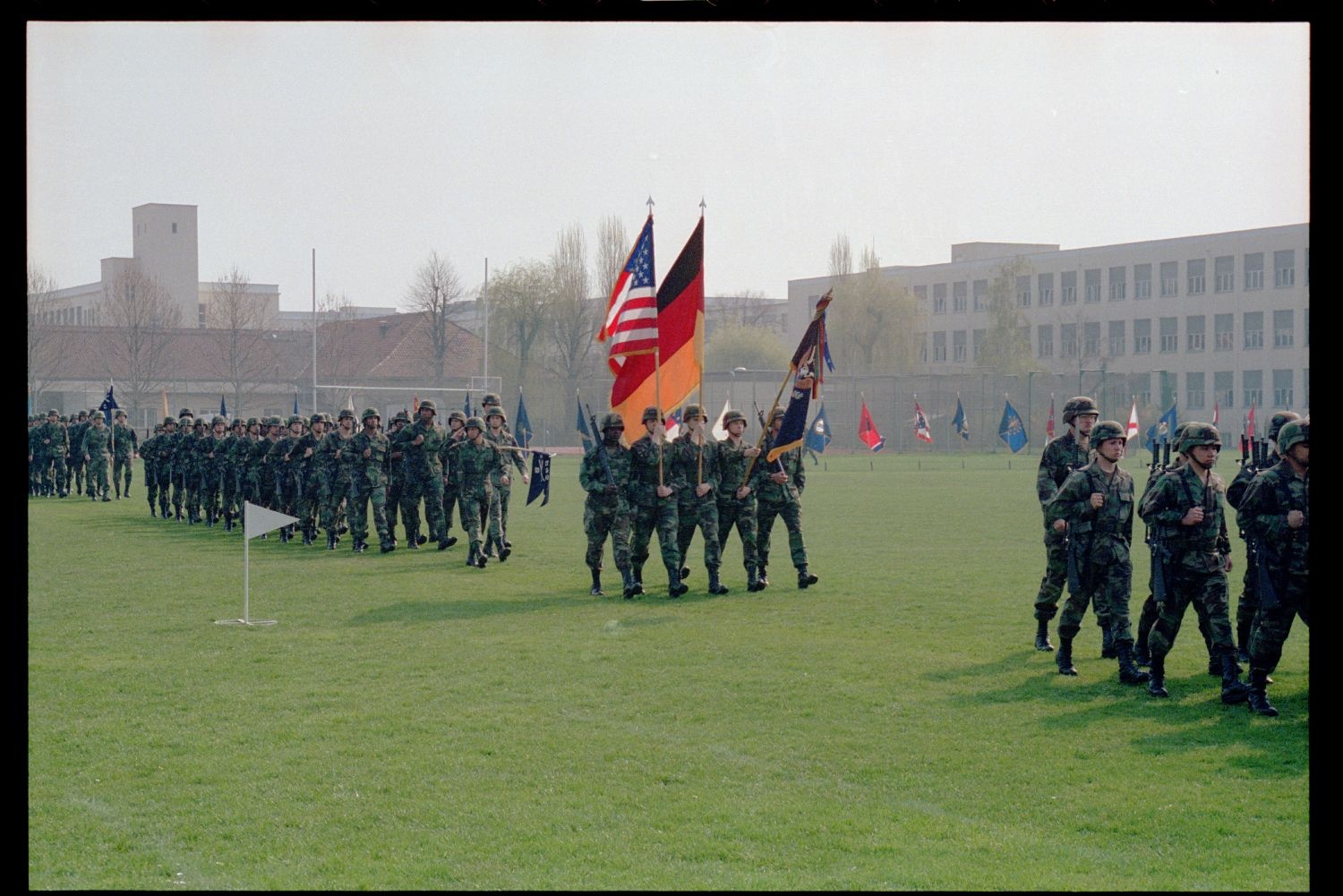 Fotografie: Ehrenzeremonie zur Außerdienststellung des 5th Battalion 502nd Infantry Regiment der U.S. Army Berlin in Berlin-Lichterfelde