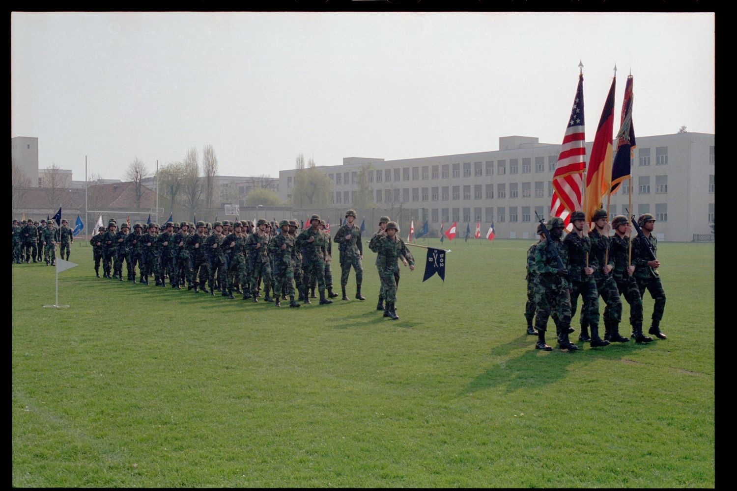 Fotografie: Ehrenzeremonie zur Außerdienststellung des 5th Battalion 502nd Infantry Regiment der U.S. Army Berlin in Berlin-Lichterfelde